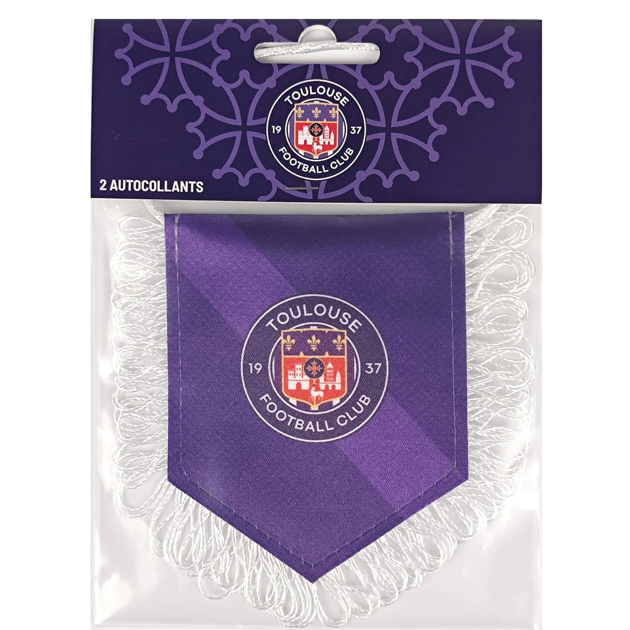 Banderín TFC Toulouse Football Club 10 x 8 cm