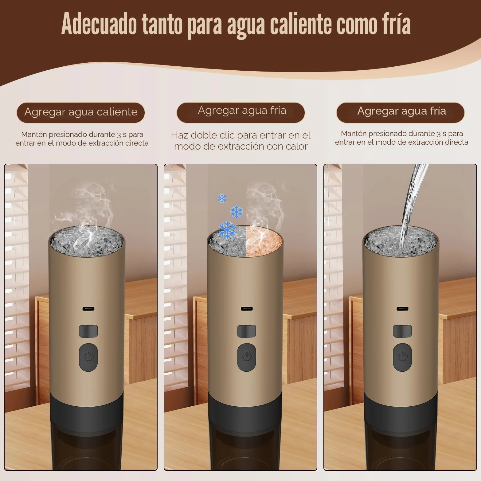 Cafetera 3 en 1, portátil, 72 W, cafetera portátil, 12 V, cafetera de espresso, recargable, USB, cafetera de cápsulas, recipiente de agua, 90 ml, para oficina, camping, coche, viaje (naranja)