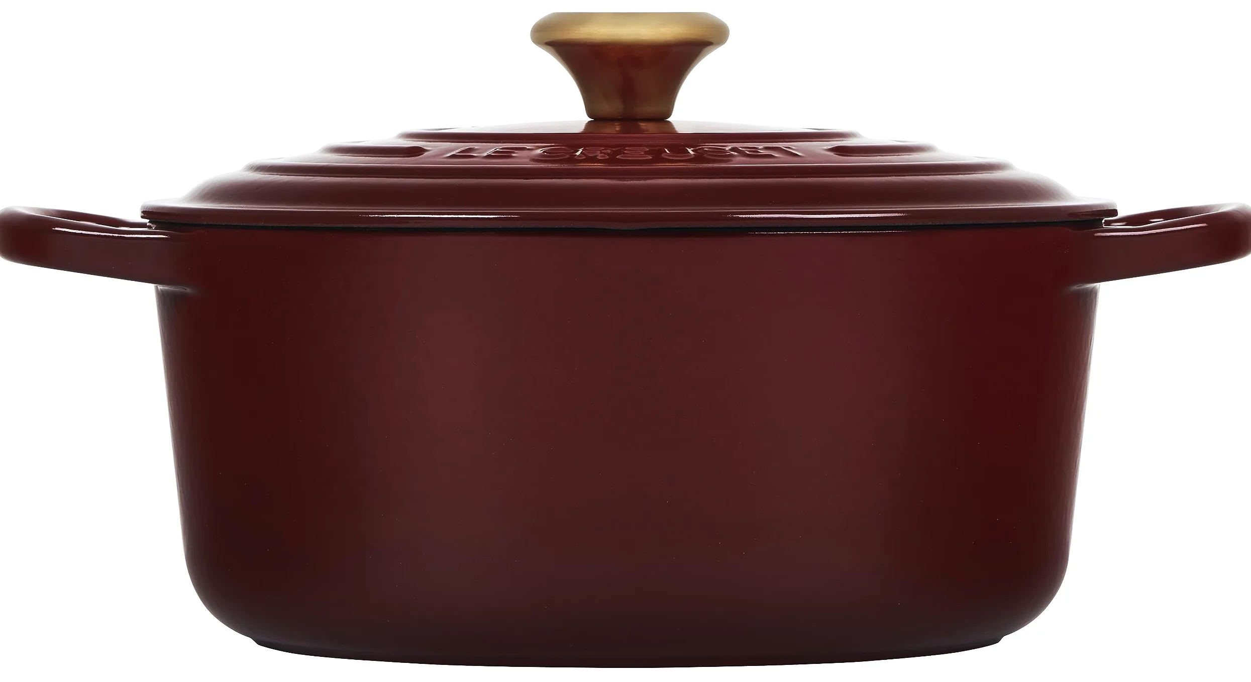 LE CREUSET - Cocotte Red. Signature 22 Garnet 21177229494441