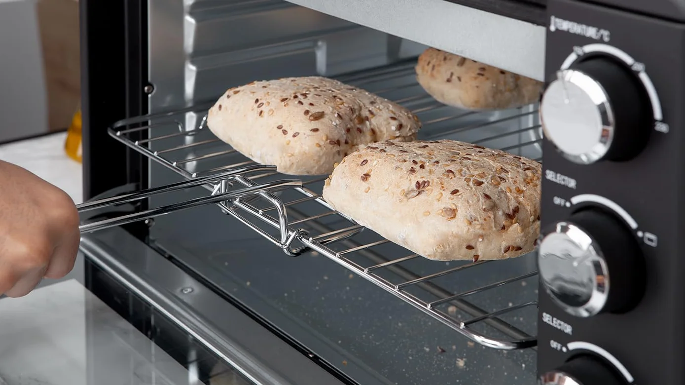 Orbegozo HCI 5045 - Horno eléctrico de sobremesa, termostato regulable, temporizador, indicador luminoso, 45 litros, 2000 W, [Exclusivo Amazon]