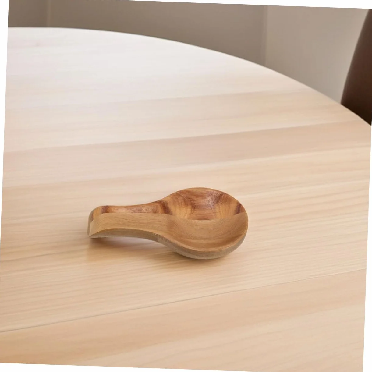 Soporte Organización Diseño de 2piezas Madera Cucharas para Elegante Humedad Resistente en Mesa de Comedor Casa de Utensilios de Cocina
