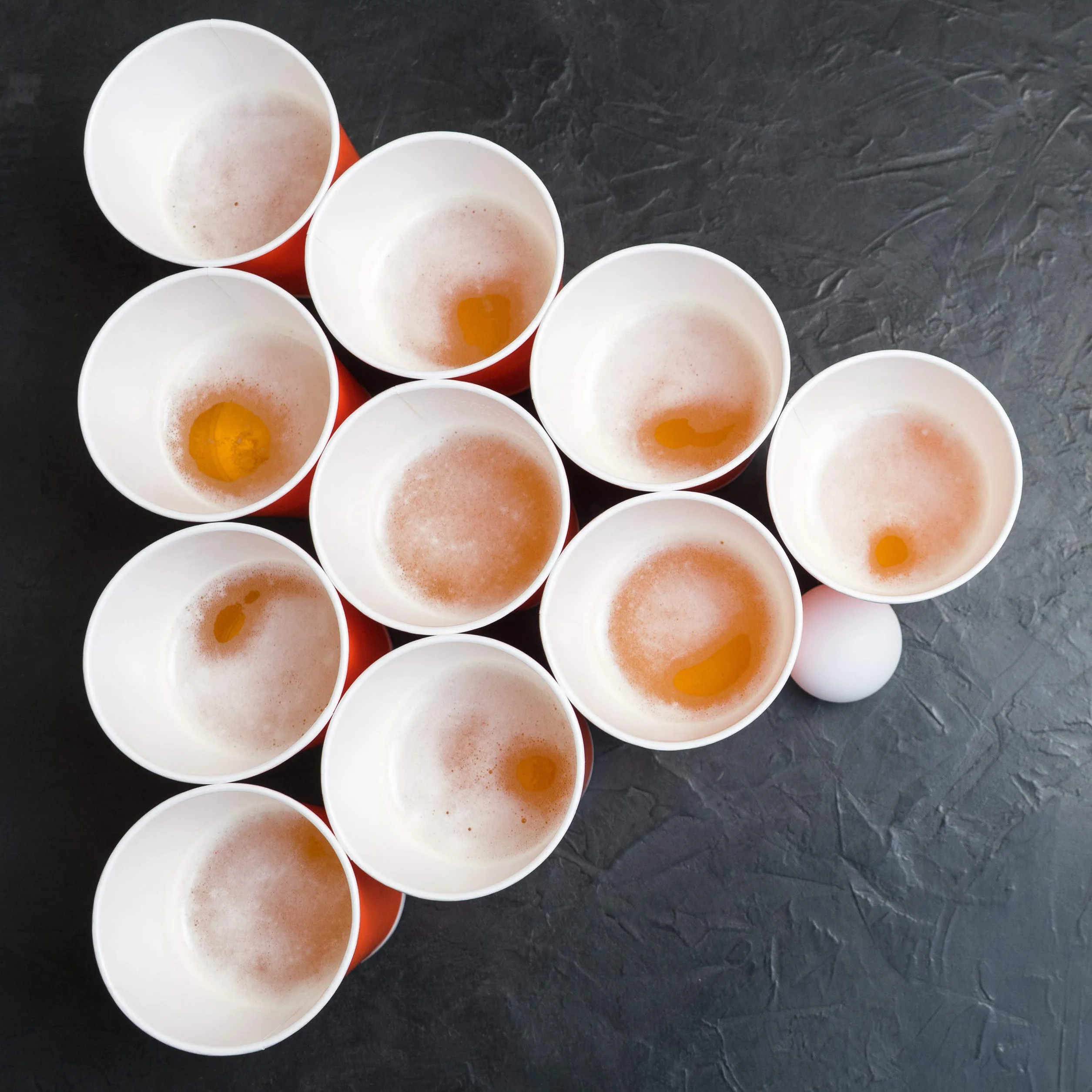 Relaxdays Juego de 96 Pelotas de Ping Pong 38 mm Blanco sin Costuras