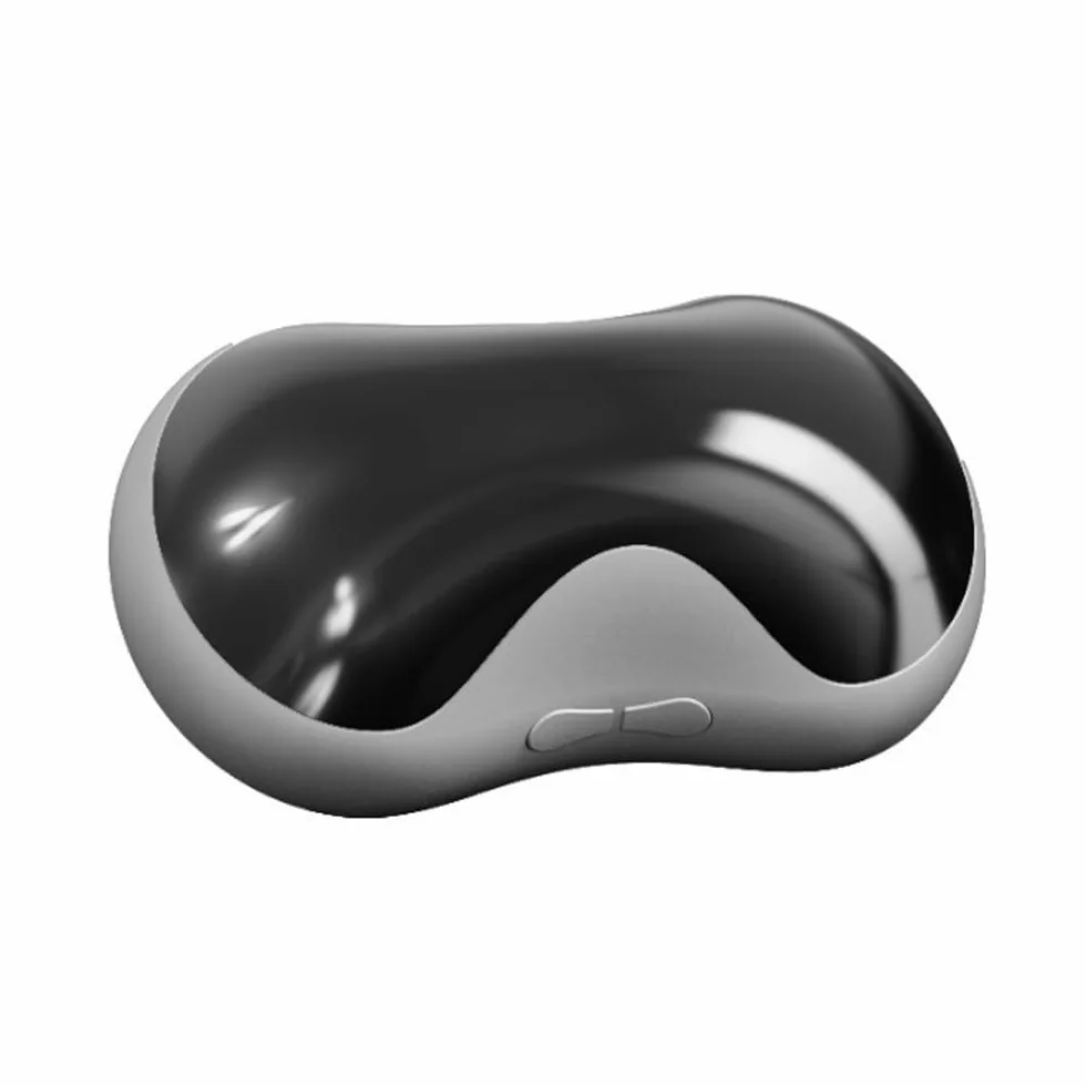 Negro,Dispositivo de ronquido Anti Garganta, detección de ronquidos por tecnología Pulso de Sentido Impulso, Intensidad Engranaje 6 Ajustable, Compacto portátil, para Dormir Tranquilo