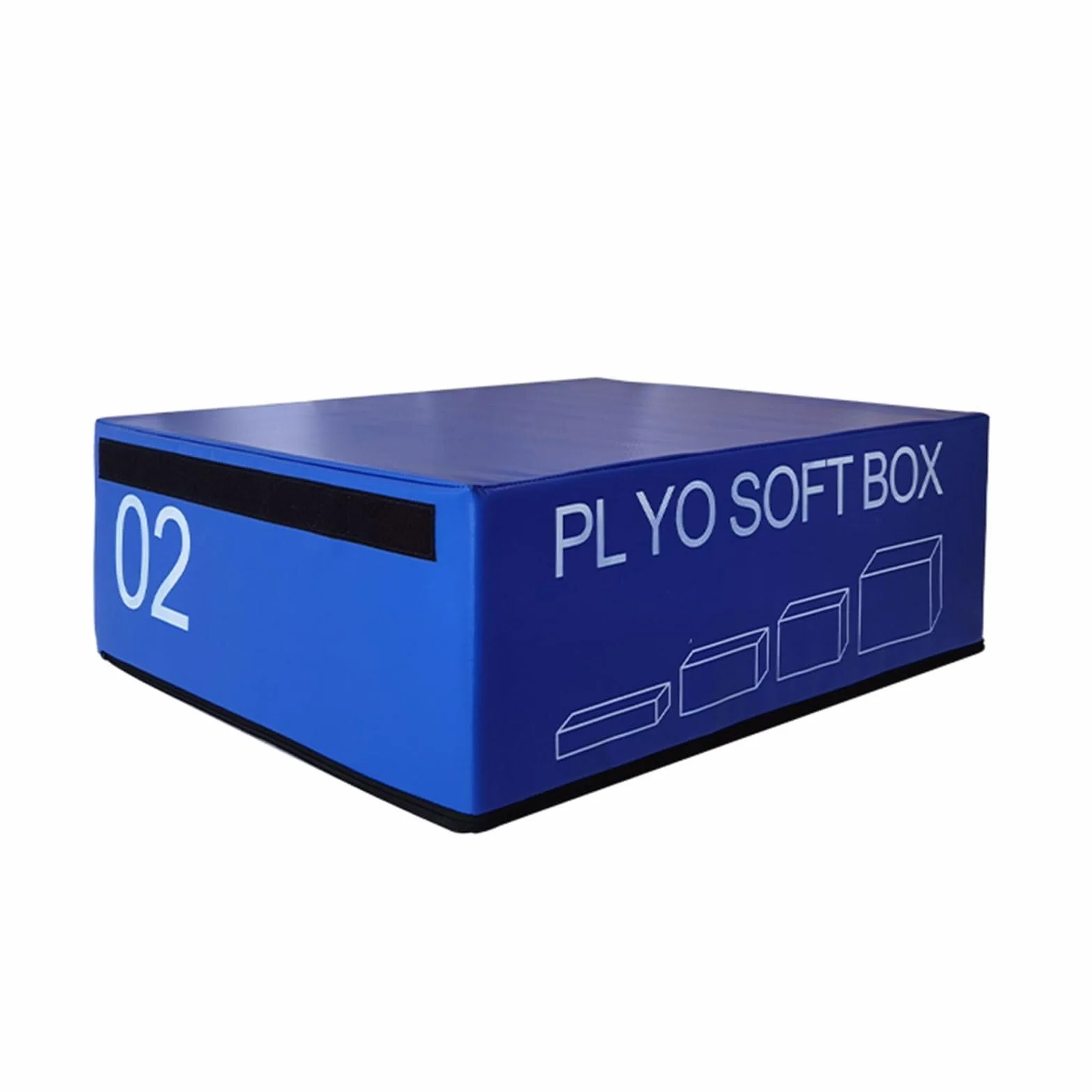 Jump Box apilable de espuma suave para entrenamiento de salto, gimnasio
