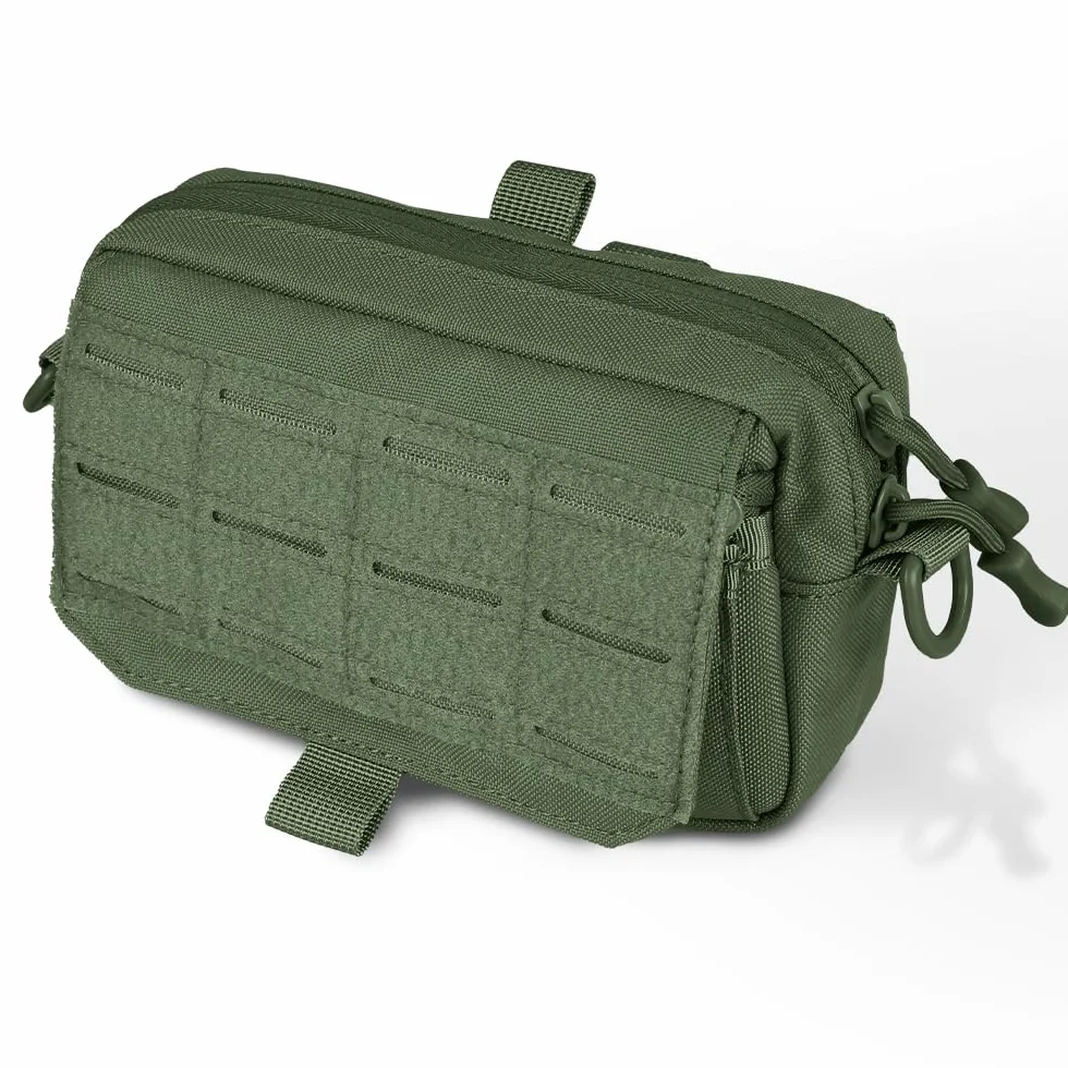 Bolsa táctica impermeable Molle compartimentada para chaleco mochila cinturón