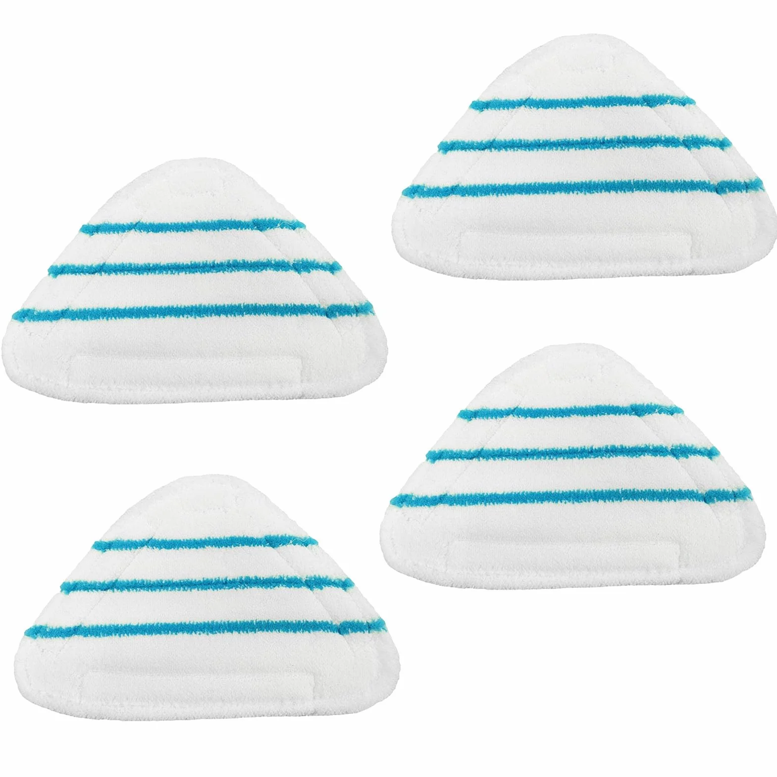4 Piezas Fundas de Microfibra para Escoba de Vapor Triangular Accesorios para Aries Limpieza Vapor Universales Lavables para Limpiadores a Vapor Paños de Repuesto Mop a Vapor