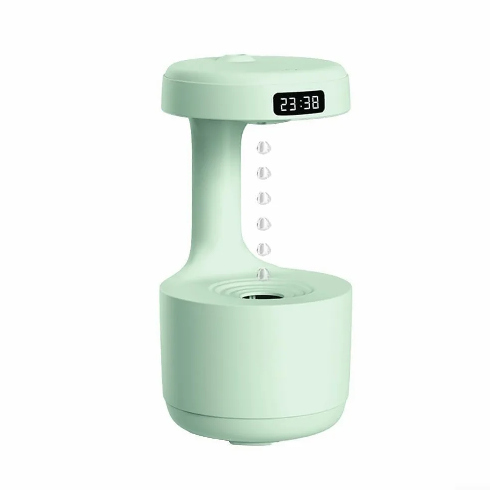 Humidificador antigravedad ingeniosamente diseñado 800ML con capacidad de dispensación de aroma a través de fuente de alimentación USB