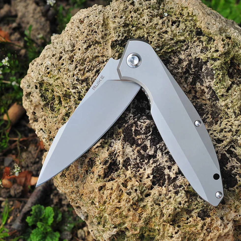 Ruike P831-sf P128 Para Hombre Plata 217 Mm