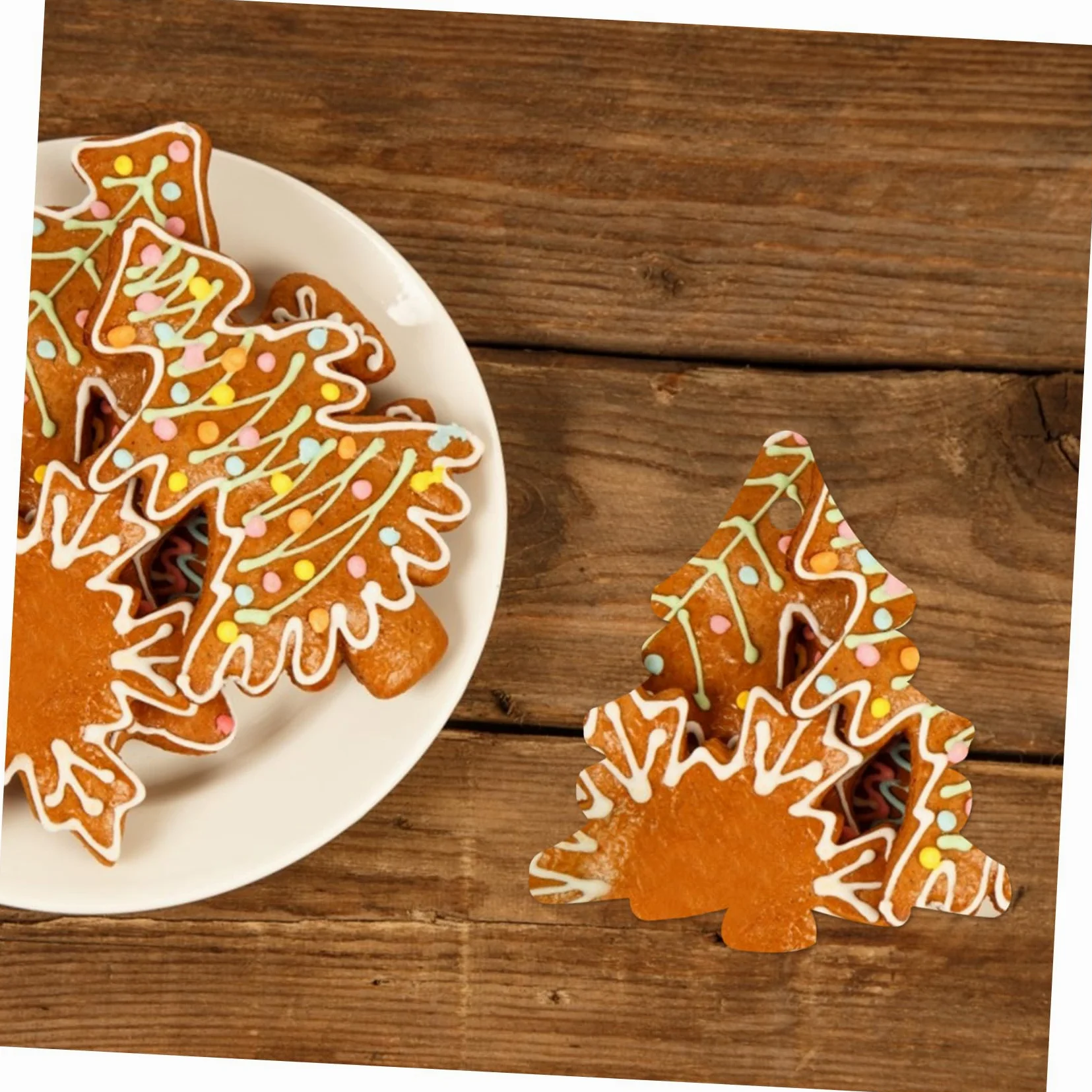 Tofficu 3 Series Moldes De Silicona De Navidad Moldes Caseros Redondo De Torta Fondant Casero Marcos De Epoxi De Cristal De Navidad Gel De Sílice 6 Piezas*3