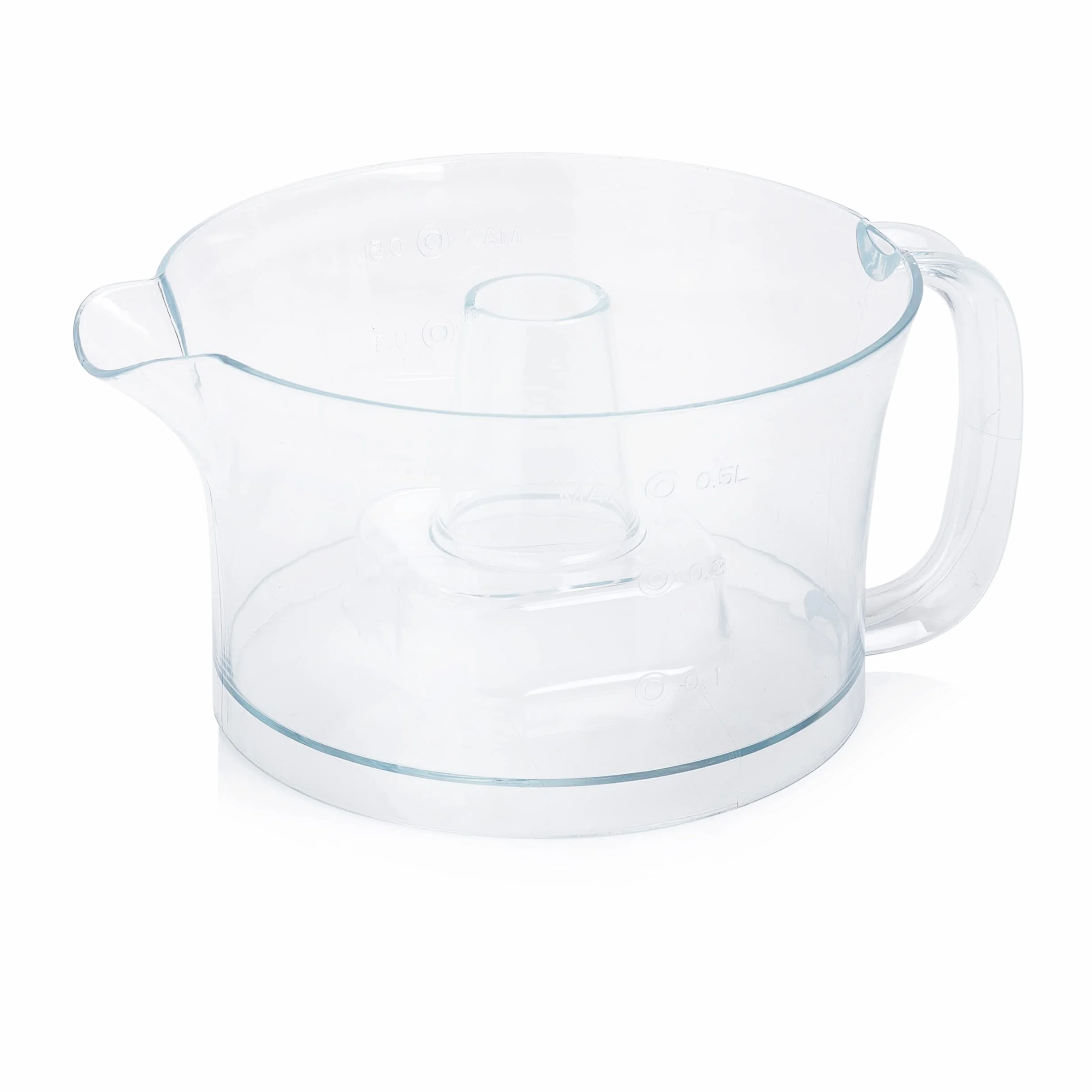 Tristar CP-3005 Exprimidor de cítricos · 25W · Capacidad de 0.5 L, 2 conos de diferente tamaño incluidos, Jarra extraíble, Tapa transparente antipolvo, libre de BPA, blanco
