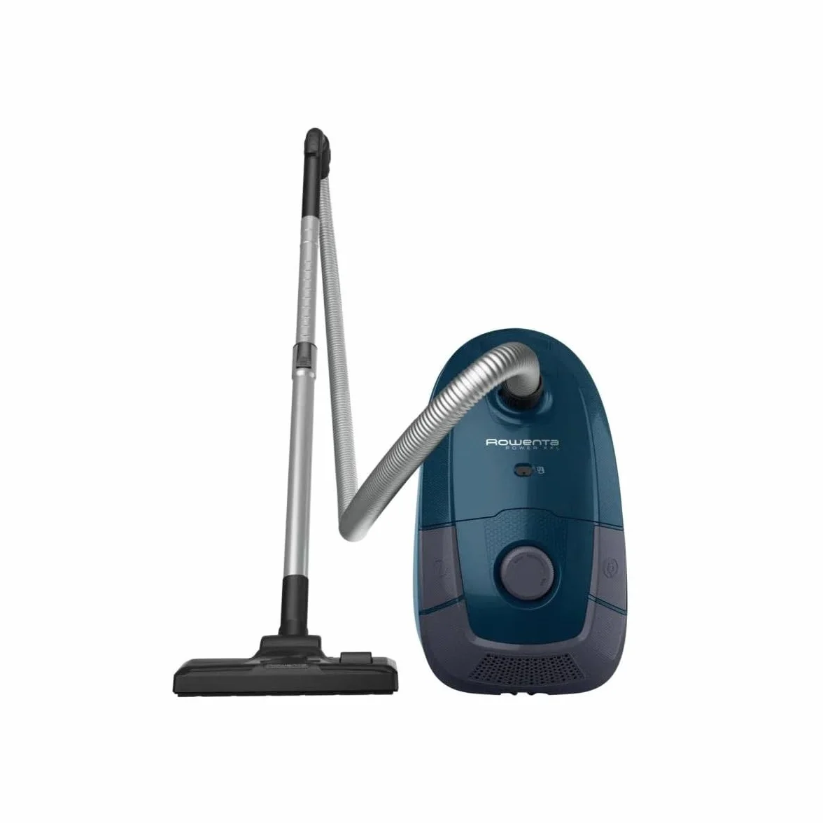 Rowenta RO3126 Power XXL Aspiradora de Suelo con Bolsa, Azul Oscuro/Gris