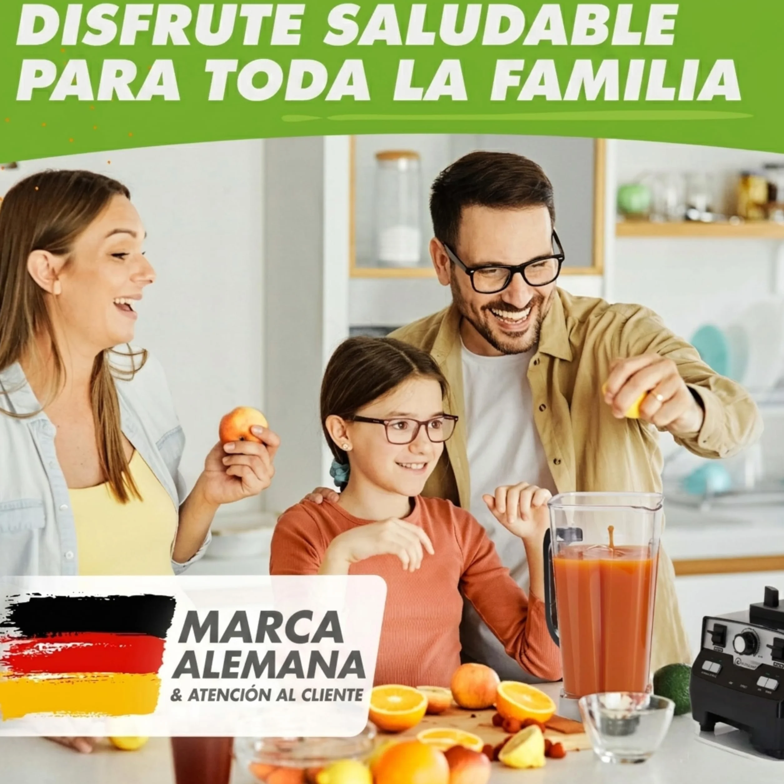 Nutri-Blender MAX Licuadora de Alto Rendimiento 2000W Batidora de Vaso Batidora de Smoothie Profesional Mezcladora de Batidos - 2L Tritan, LIBRE DE BPA, 9 Velocidades, Temporizador Digital