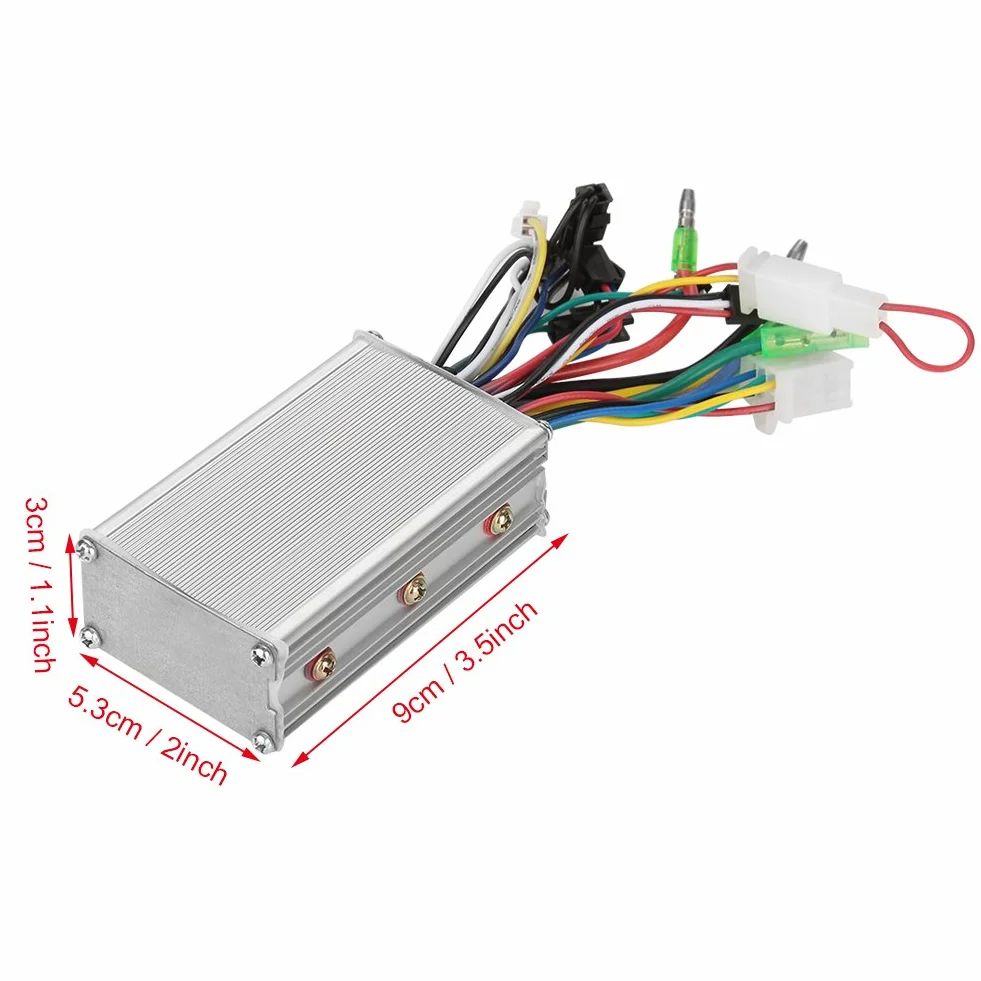 Motor eléctrico sin escobillas 36V 48V 350W aleación de aluminio para bicicleta eléctrica