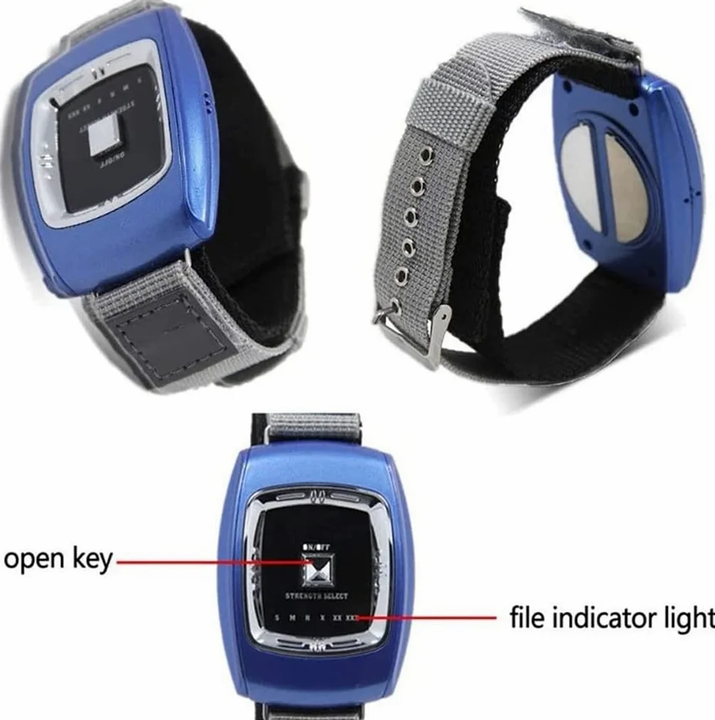 Pulsera Antirronquidos Smart Snore Stopper Watch Biosensor Rayo Infrarrojo Detecta El Dispositivo Antirronquidos Los Dispositivos Antirronquidos Más Efectivos para Hombres Y Mujeres