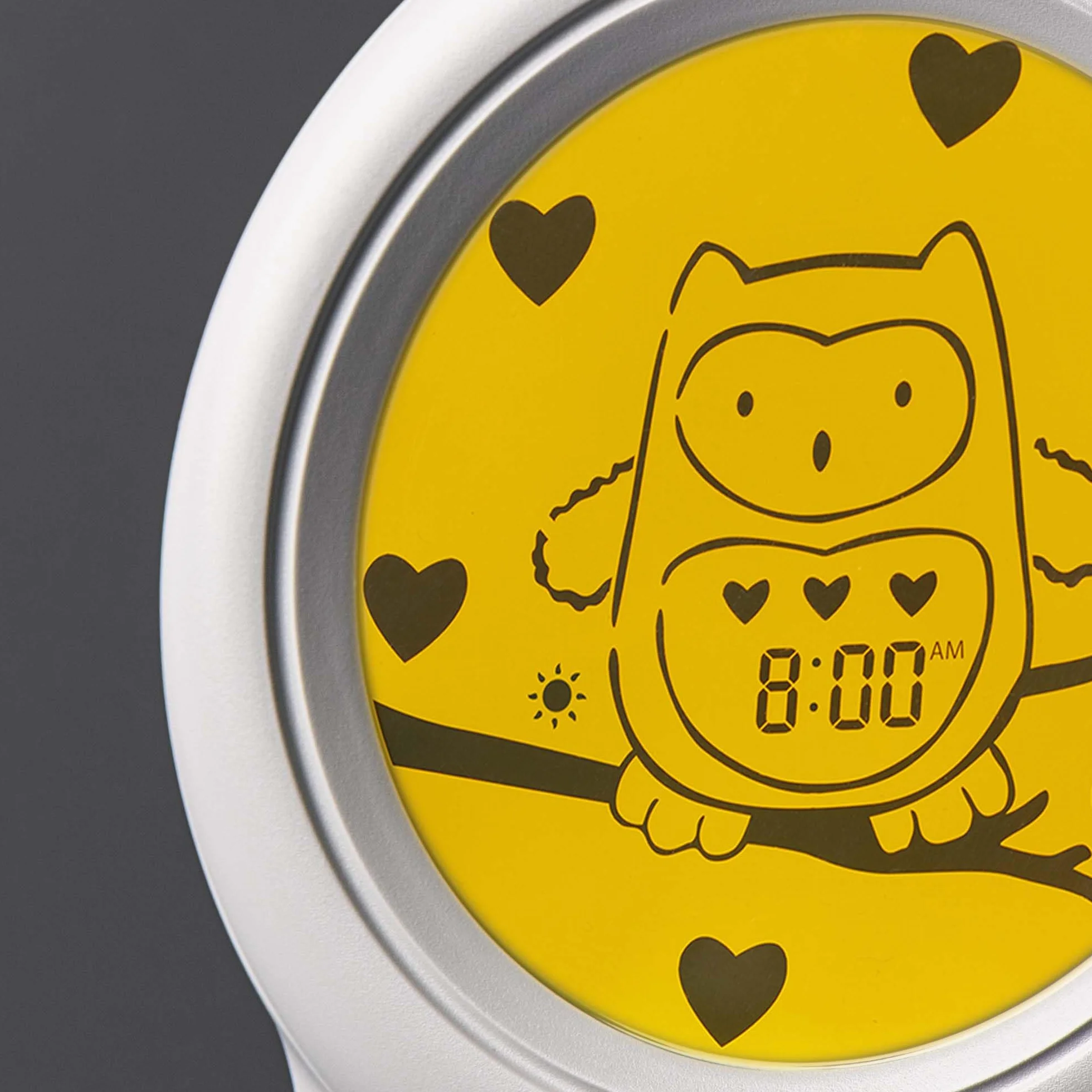 Tommee Tippee Groclok Reloj Entrenador del Sueño Alarma Luz Nocturna USB White