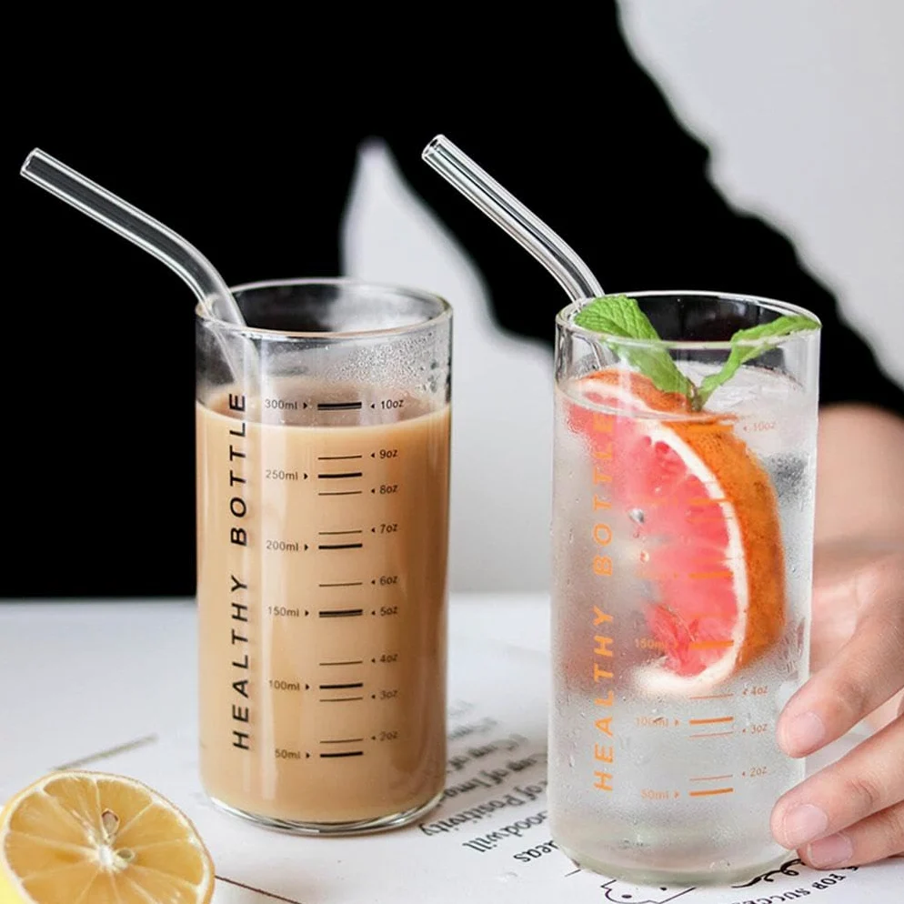 Elegante Colección de Tazas Medidoras de Vidrio para Medidas de Cocina, 4 Piezas