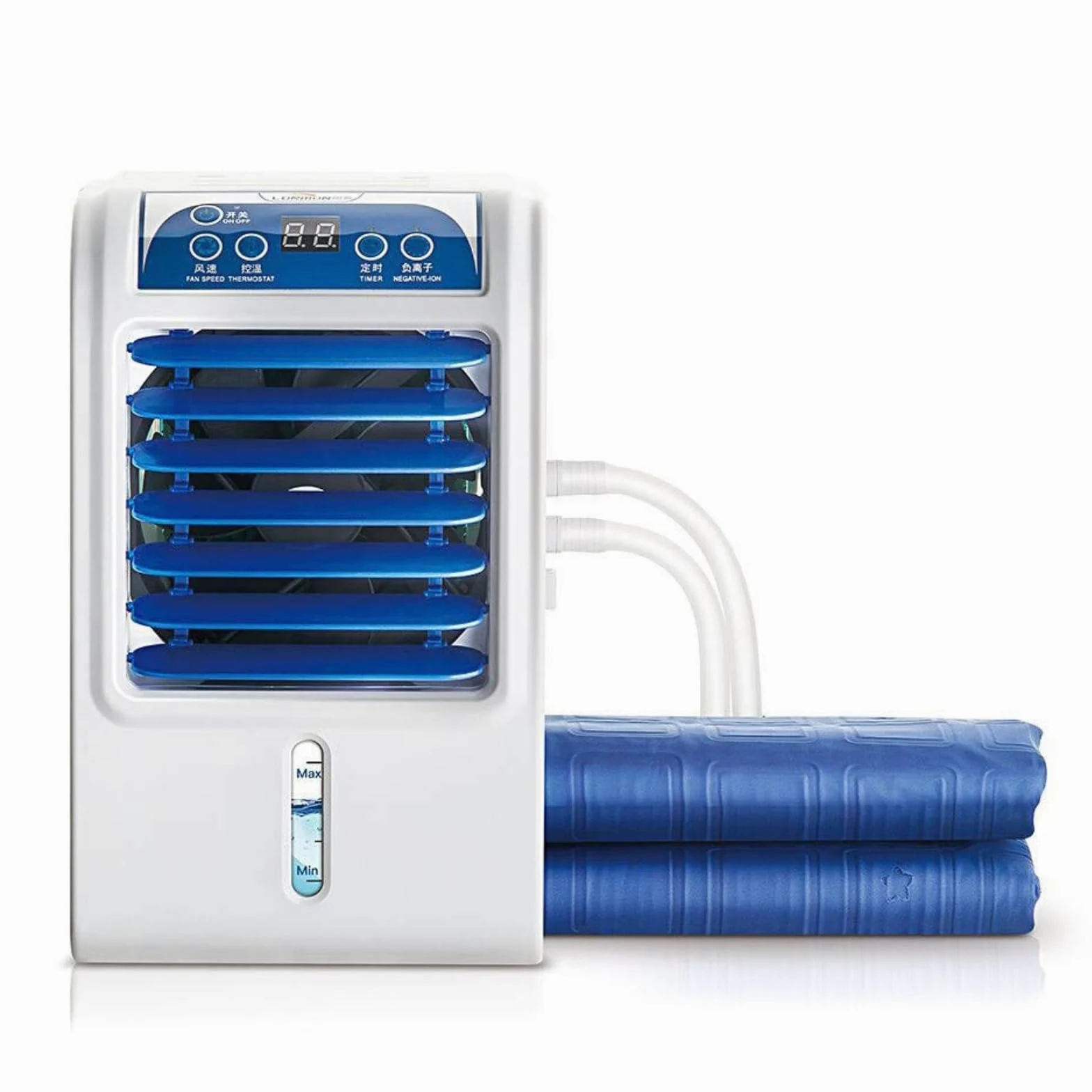 Almohadilla de colchón de enfriamiento silencioso para los que duermen calientes, refrigerador de cama de agua con control remoto, sistema de enfriamiento de cama de poco ruido para comodidad de sueño