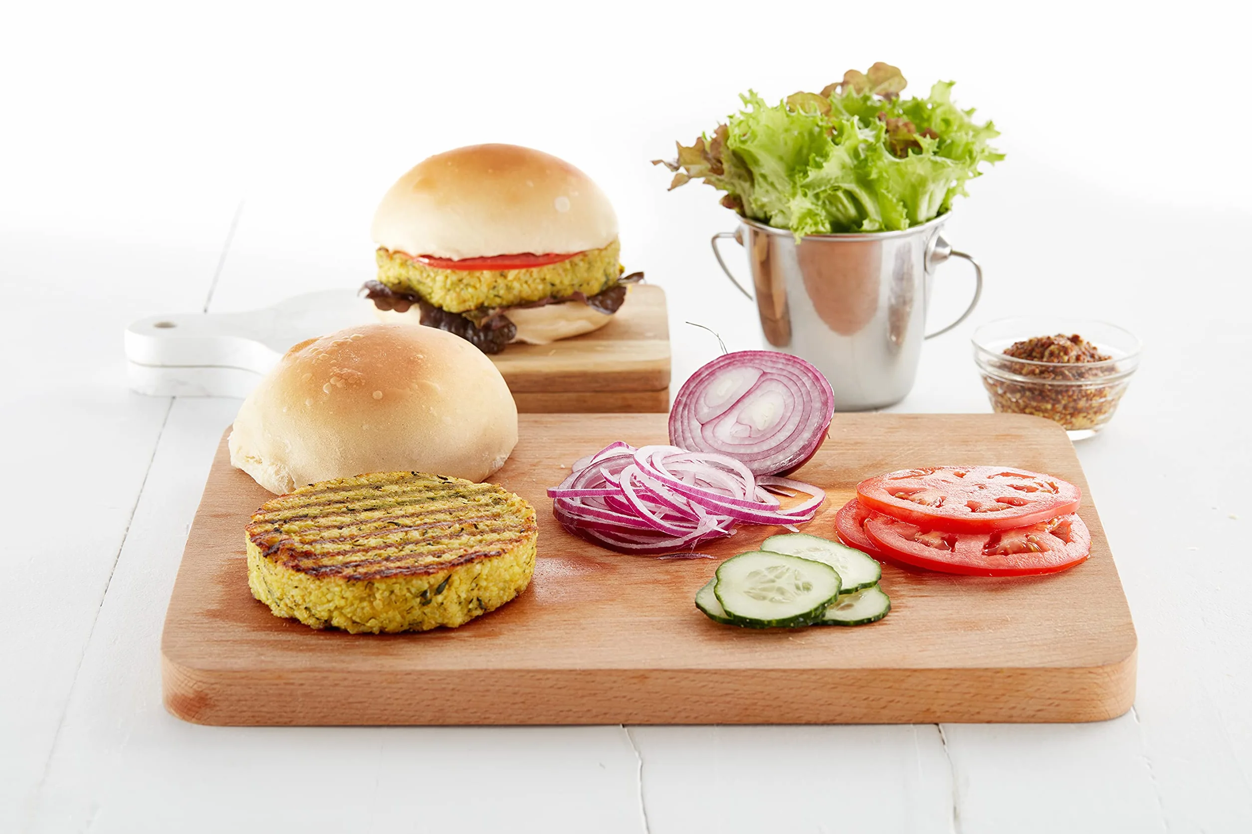 Lékué Kit Veggie Burger, Hamburguesas vegetales caseras