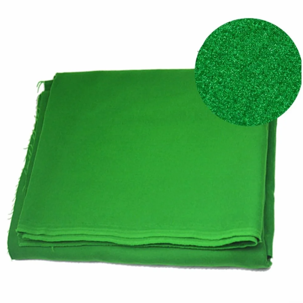 Mantel de fieltro para mesa de billar 9x5 pies, verde, suave, resistente