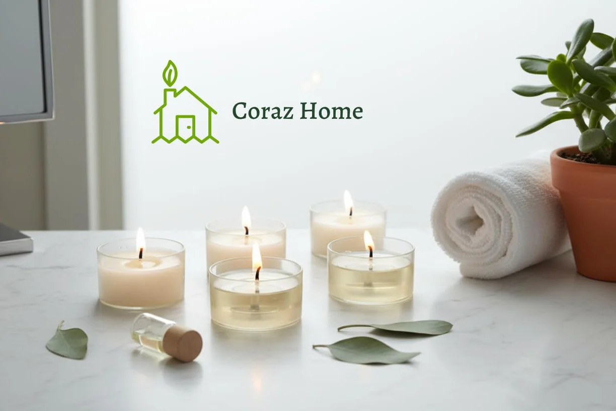Velas de té naturales sin perfume hechas de velas de cera de soja con 4 u 7-8 horas de tiempo de combustión Candlelitas Sin parafina en un vaso transparente reciclable