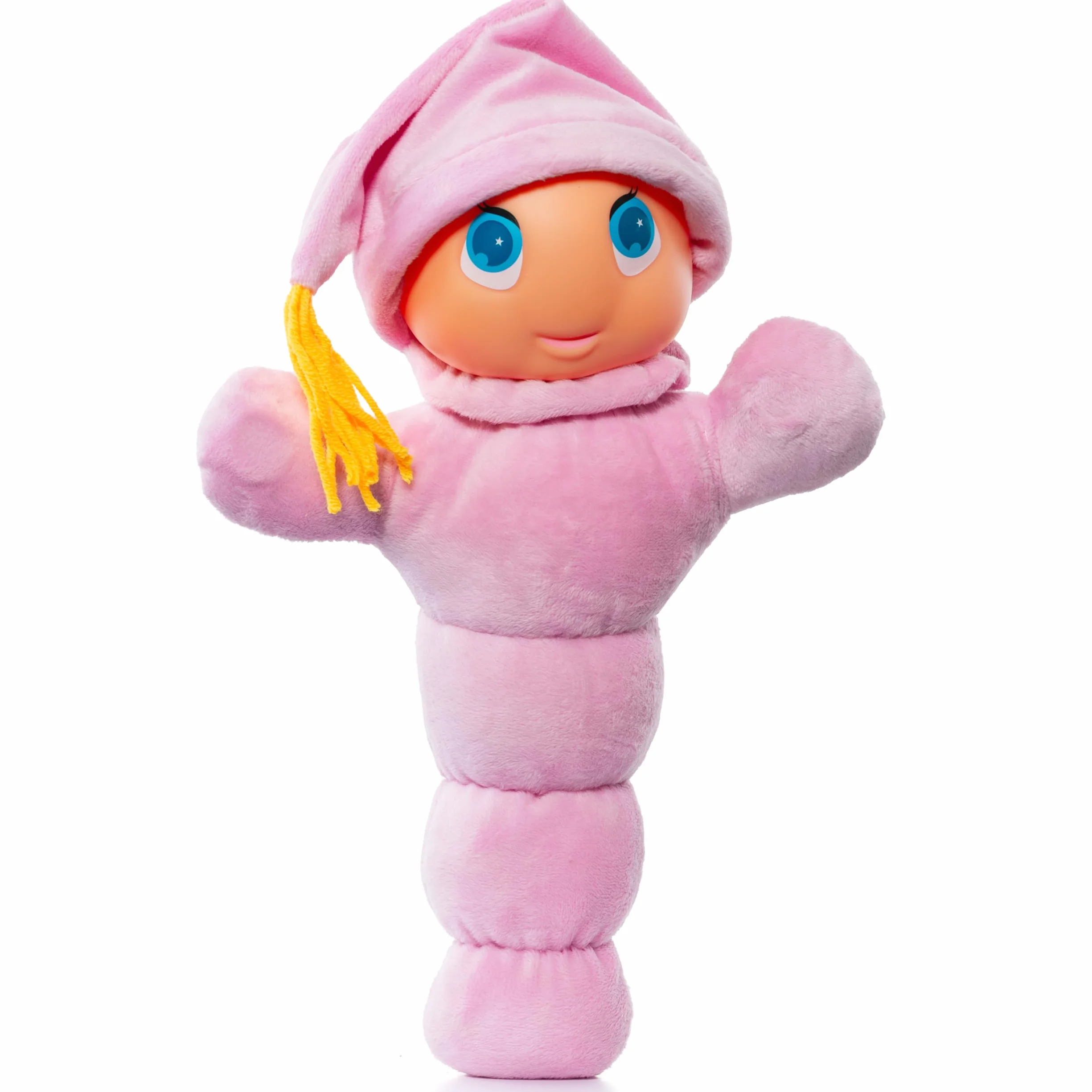 Gusy Luz Arcoiris Rosa Muñeco Clásico para Dormir con Nanas y Modo Día y Noche Juguete Bebé 0 Meses