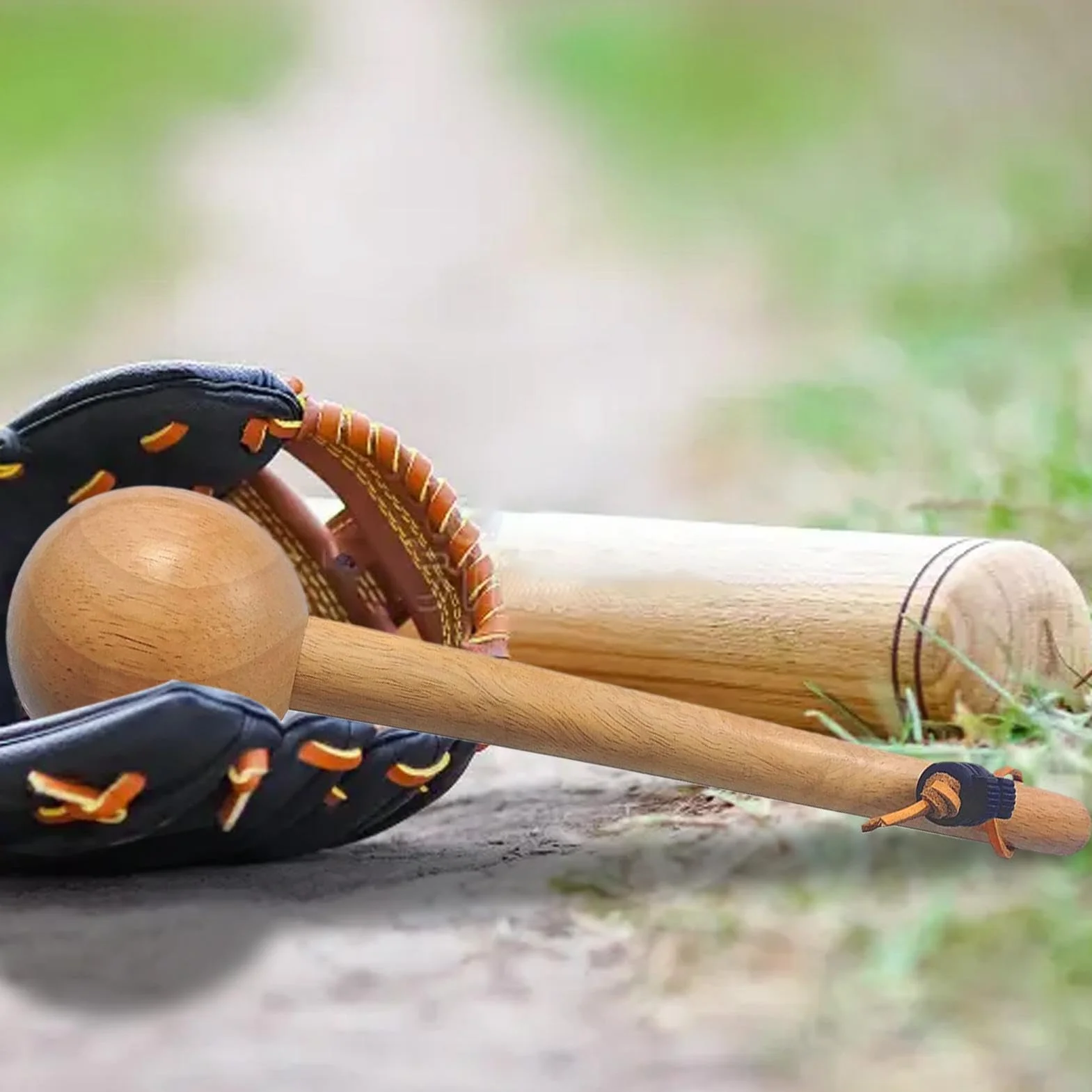 Mazo Para Guantes De Béisbol De Madera - Mantenimiento Molde De Bolas