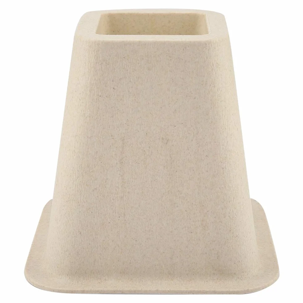 Cocoarm Elevador de Cama 4 Piezas, Elevador de Muebles Resistente, 15 cm de Altura, 16,5 x 15,5 cm