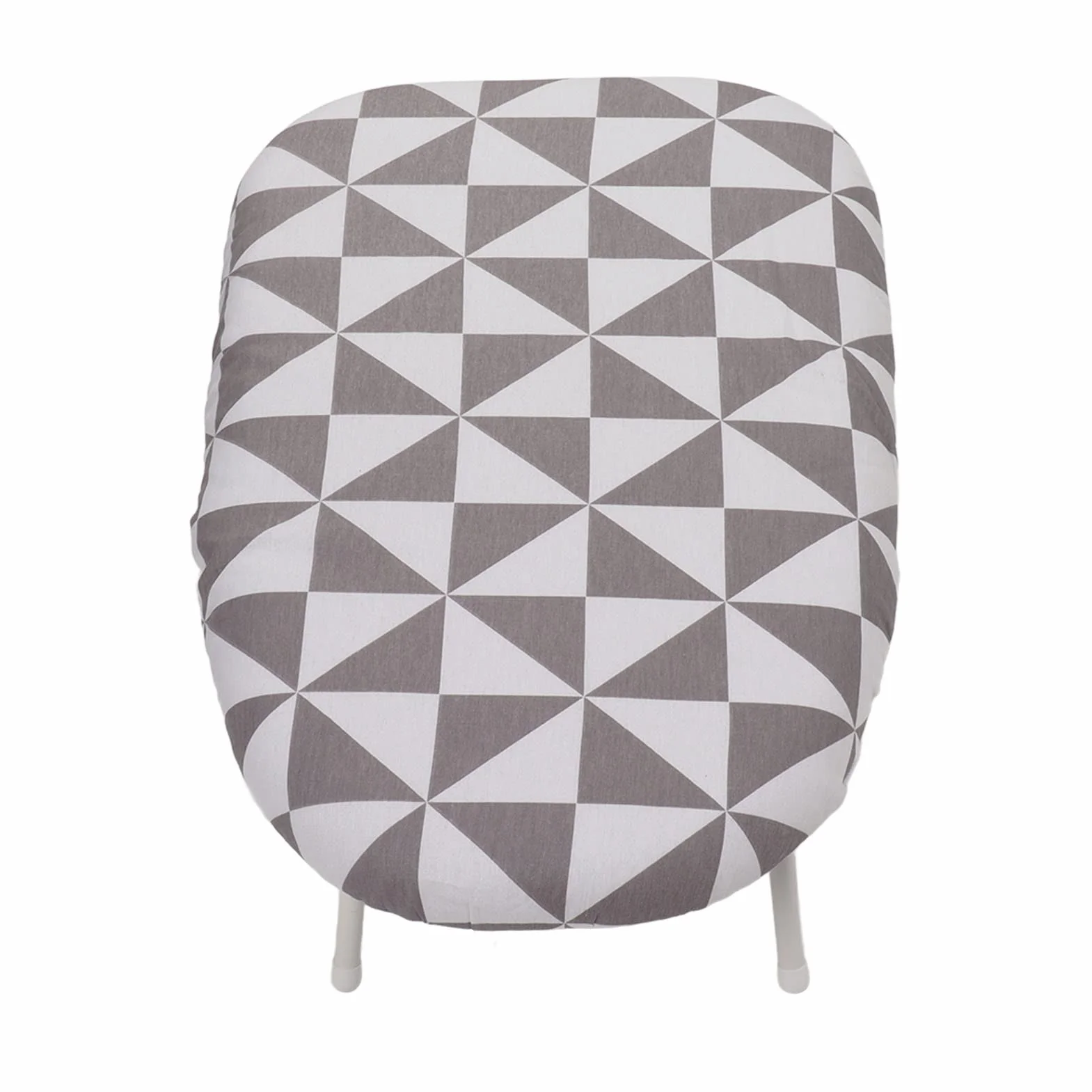 Tabla de Planchar para Encimera de Viaje, Portátil, con Cubierta Extraíble para Espacios Pequeños, Patas Antideslizantes para Viajeros y Salas de Manualidades (prismático Simple)
