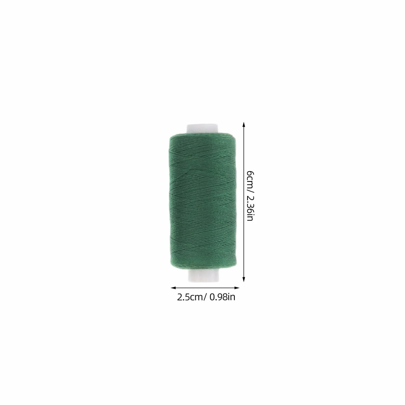 Kit de Hilos para Coser de Poliéster 72 Piezas 36 Colores | 36 Bobinas Prebobinadas de 400 Yardas, para Coser a Mano Máquina, Surtido para Arreglos y Bordado