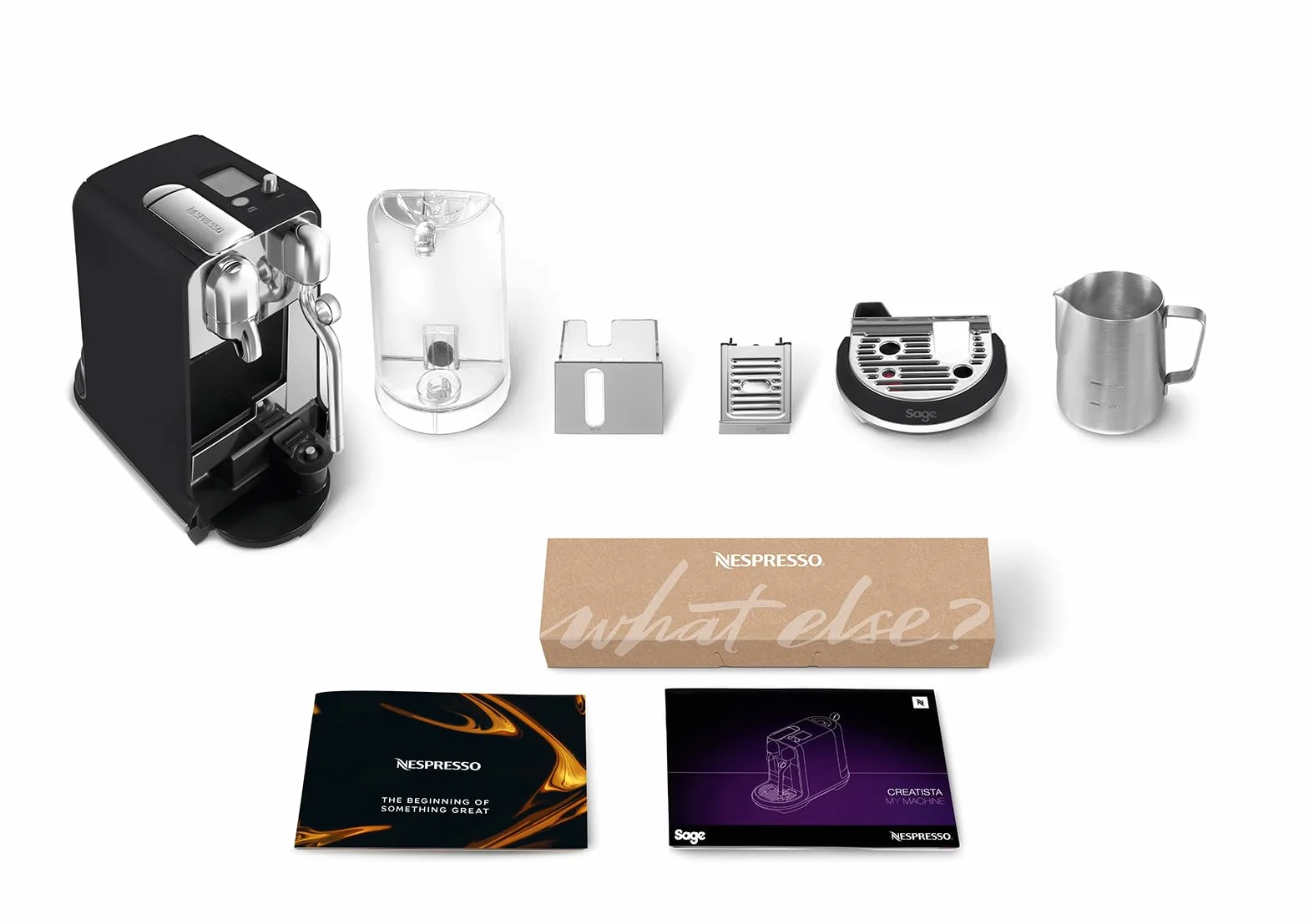 Nespresso Creatista Plus Negro