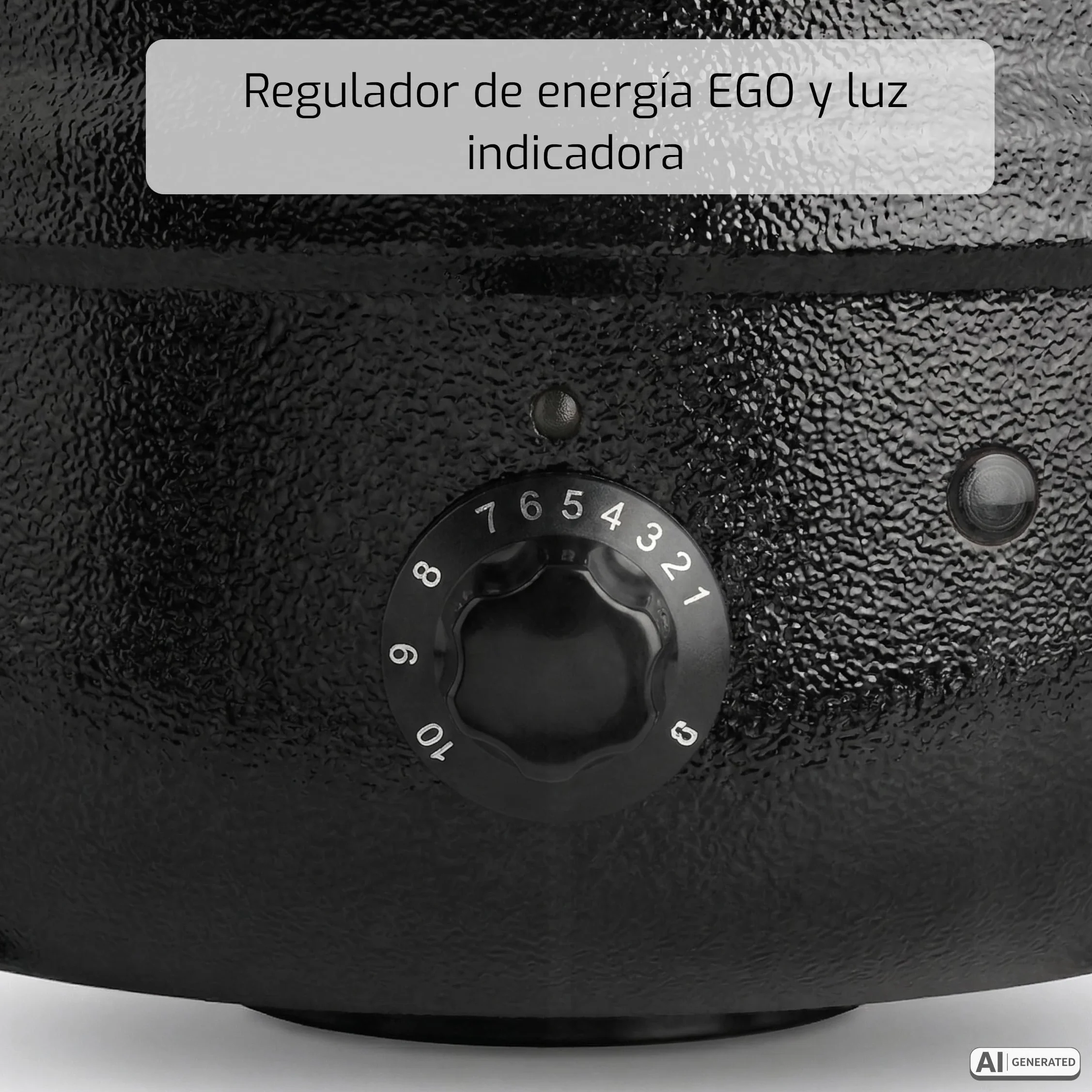 SARO SKZ-12 Caldero para sopa, 10 l, acero inoxidable, 330 x 360 mm (Ø x L), depósito de agua extraíble, tapa plegable, regulador de energía y luz indicadora