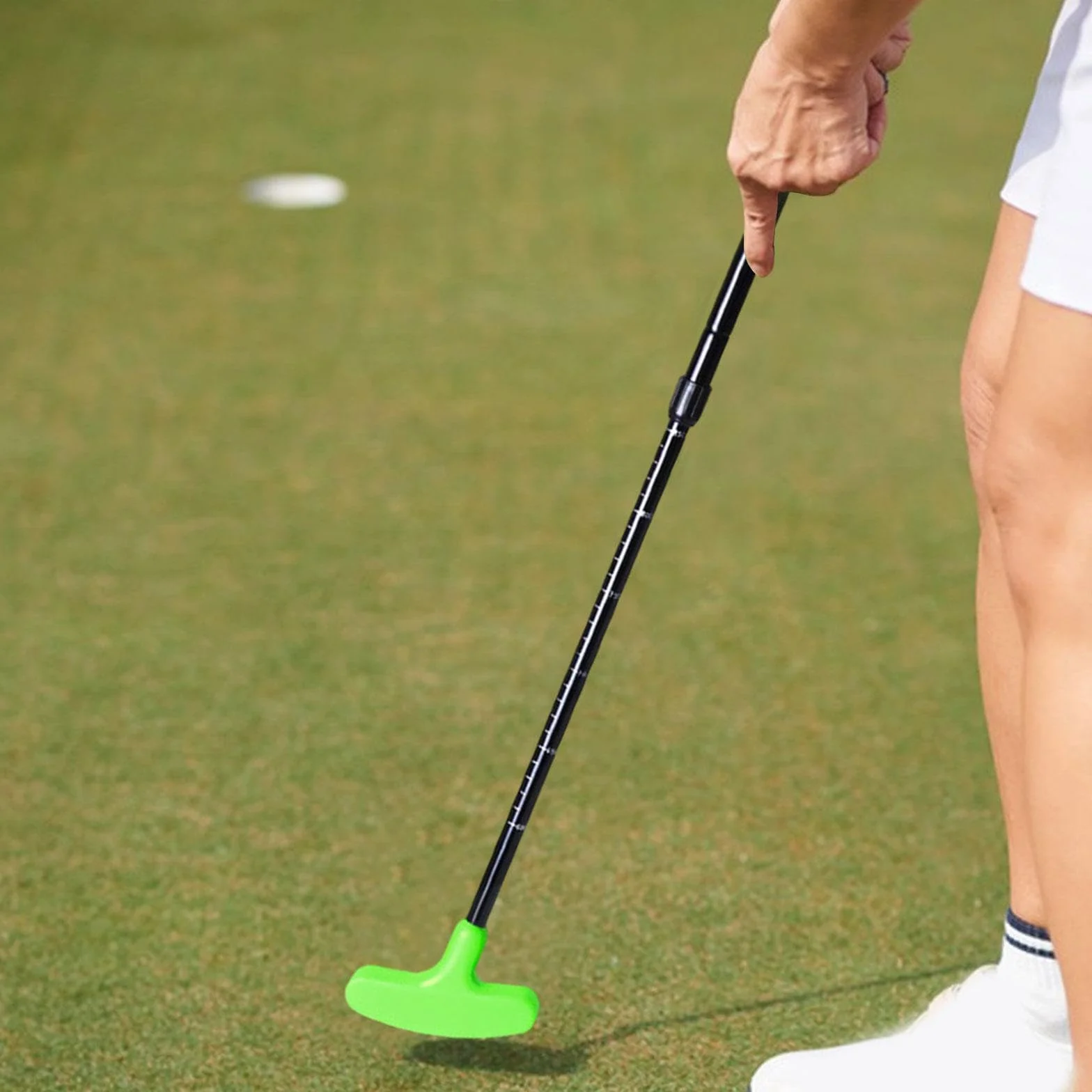 Rockible Putter de Golf Retráctil Mini Putters de Golf Diestros Zurdos para Hombres Mujeres
