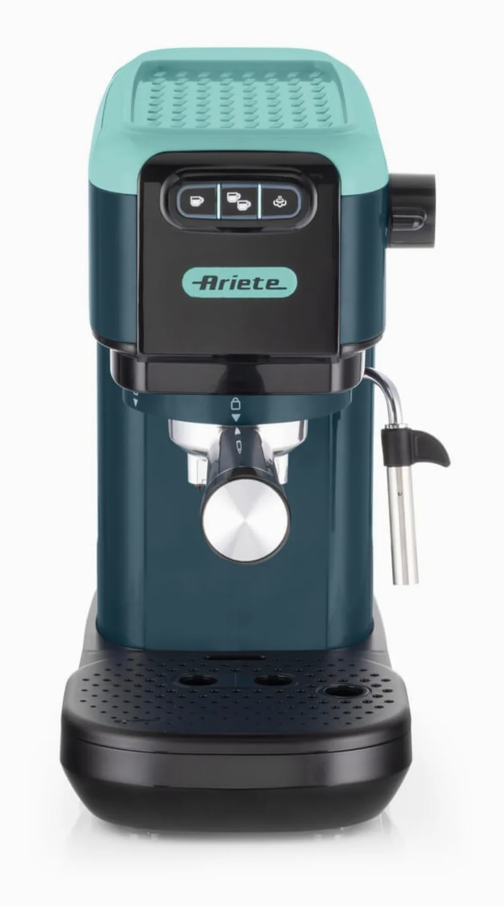 Ariete 1399 Máquina de café espresso, para polvo y almohadillas ESE, 1300 W, capacidad de 1,1 l, presión de 15 bar, filtro 1, 2 tazas y almohadillas ESE, capuchino