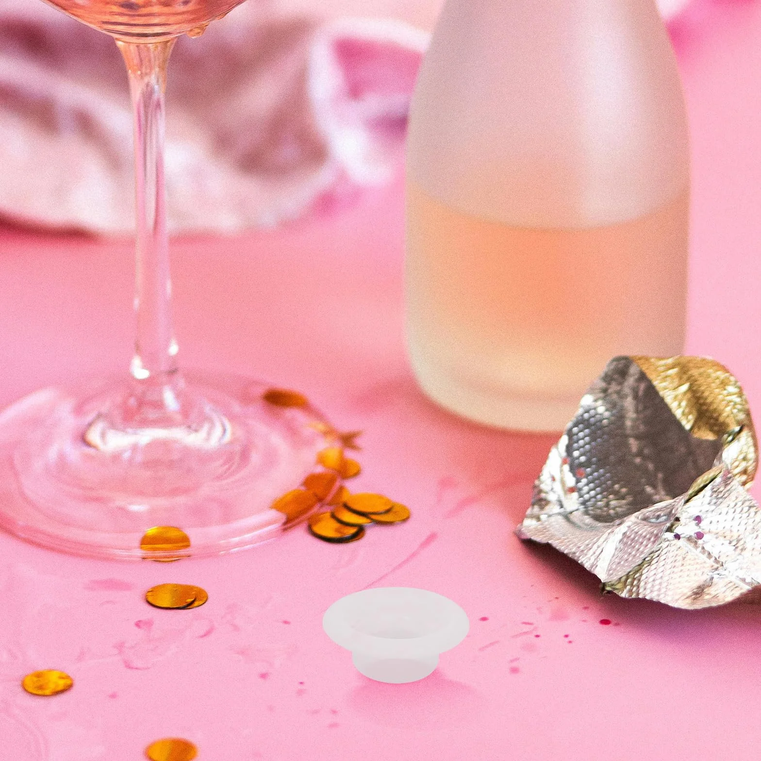 Juntas de Sellado para Tapas de Botellas de Vidrio 12 Piezas de Silicona Diseño Abatible para Botellas de Cerveza y Enzimas Uso Casero