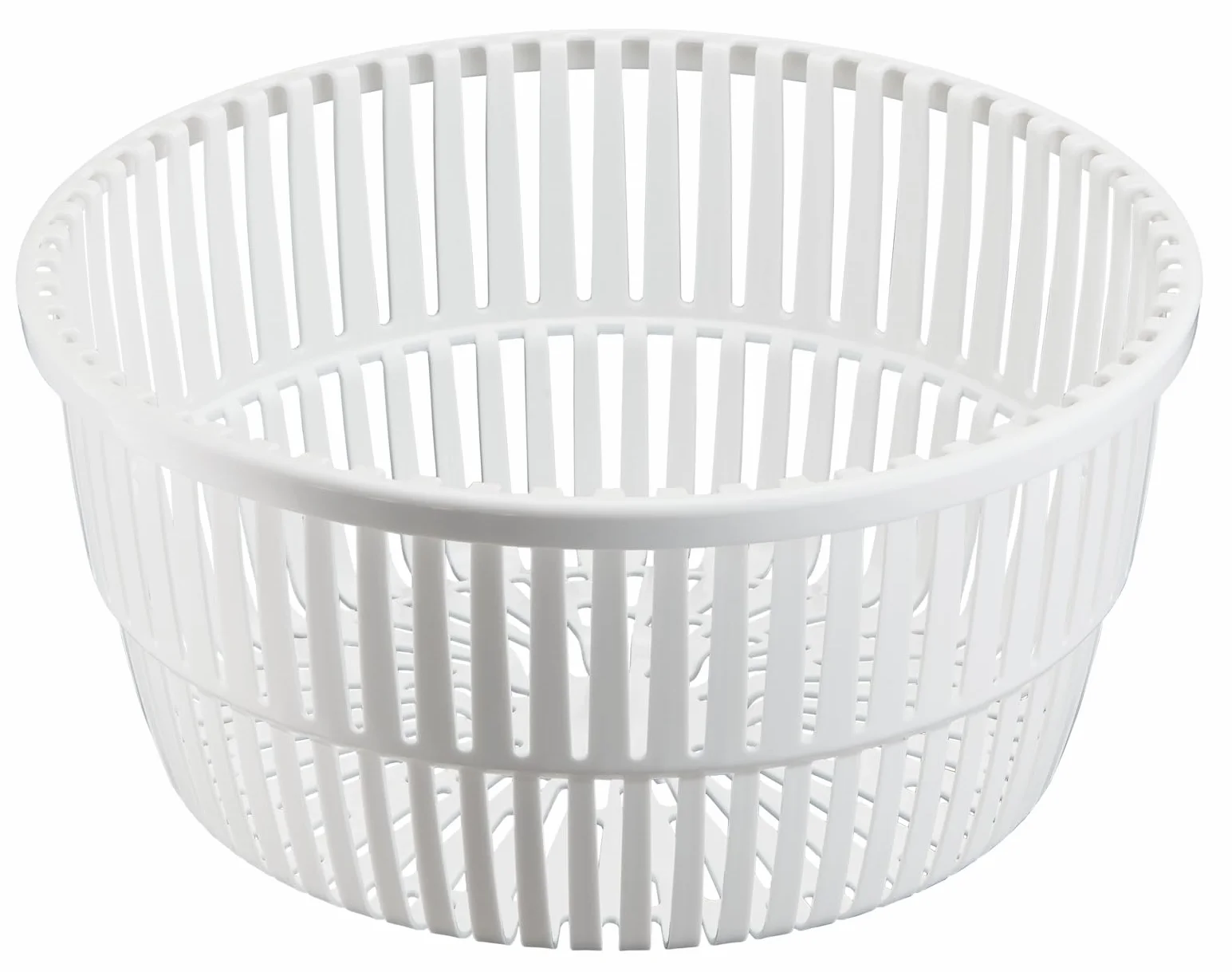 Moulinex Escurridor K10101 Escurridor para ensaladas y verduras con manivela, diseño Innovador con rejilla de evacuación de agua y bol-ensaladera, eficaz y fácil de usar con el asa de tirar