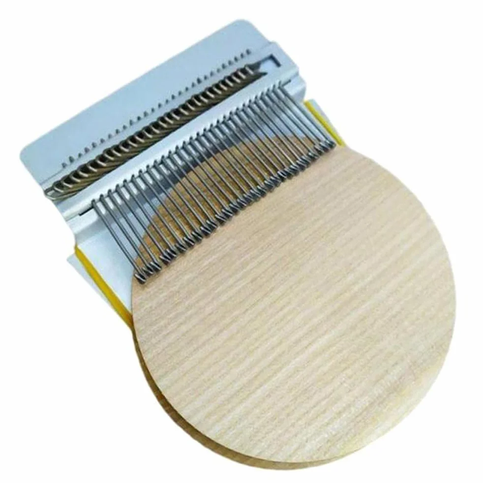 Mini Herramienta de Tejido Tipo Speedweve de Telar de Zurcir, Kit de Telar Pequeño, para Reparar Ropa, Artes de Tejido de Bricolaje, Telar de Remendar Rápidamente Portátil (Pelo