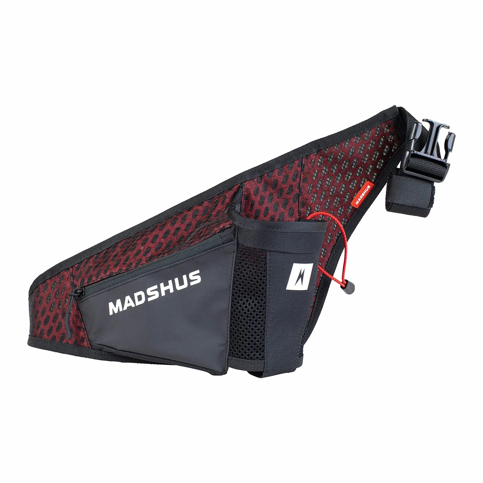 Madshus Drink Belt W/Bottle Black Unisex Adulto