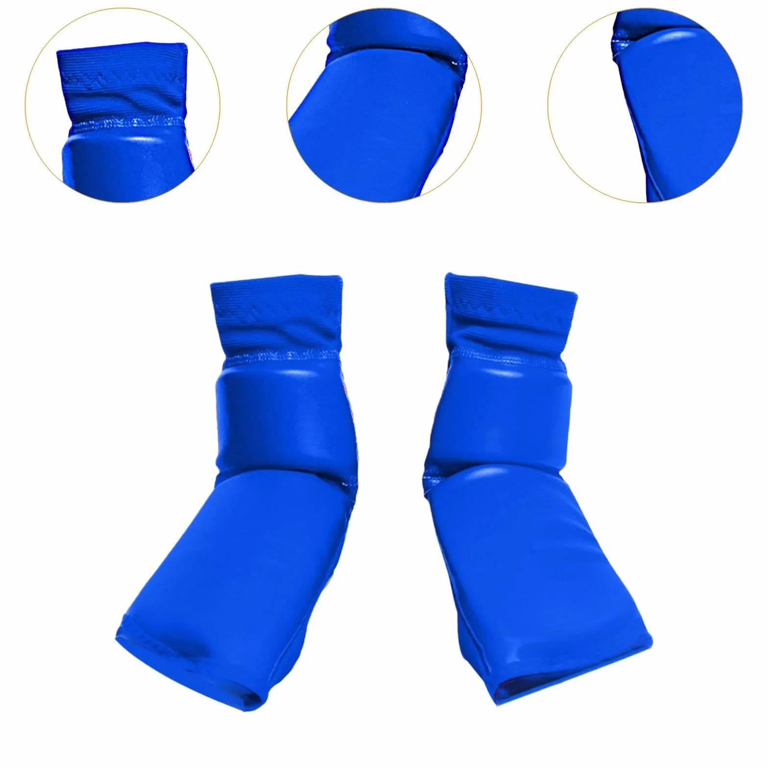 Baoblaze Protector de pie para boxeo antideslizante elástico Azul M