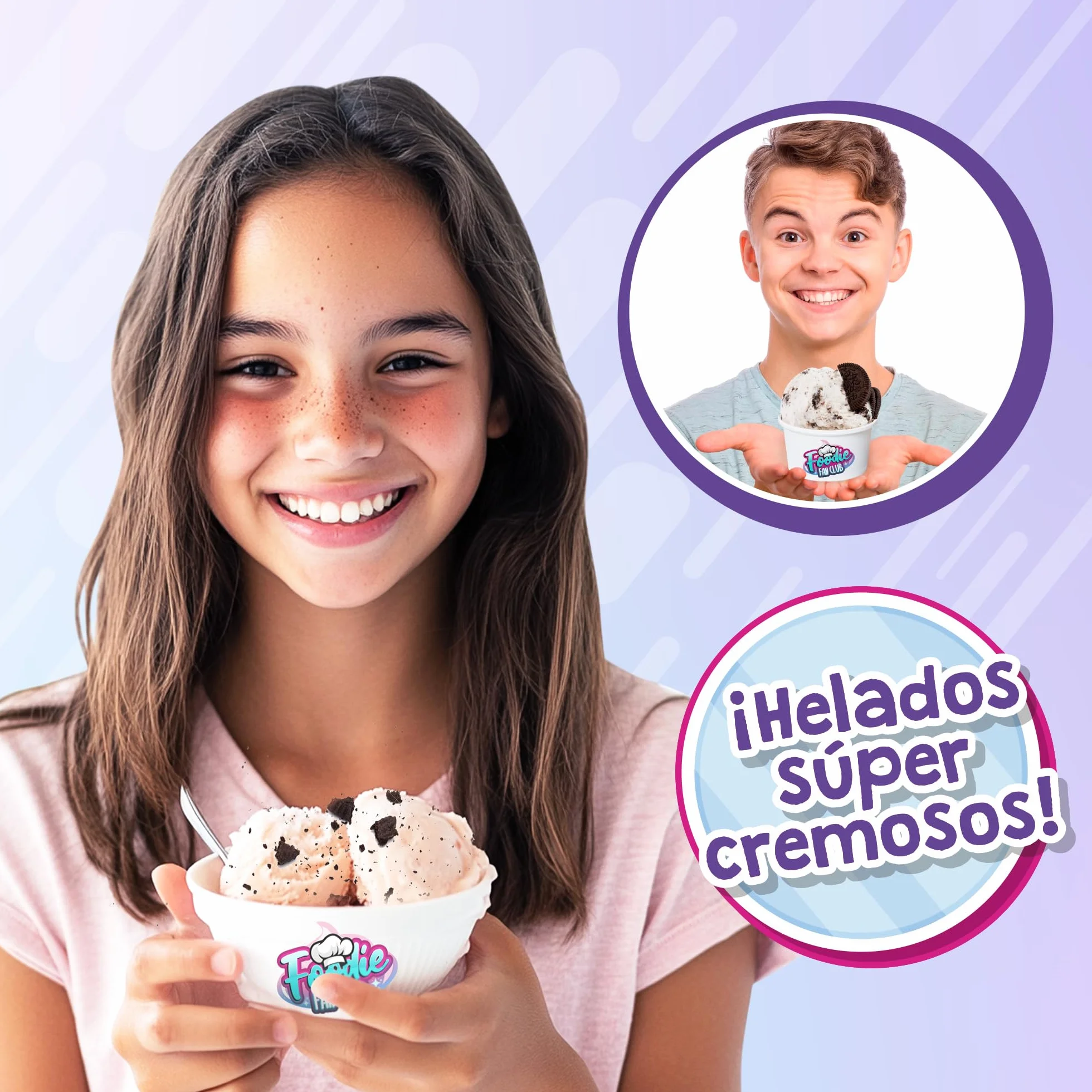 Bizak Heladisssimo, máquina para hacer helados, con accesorio rallador para toppings, helados cremosos, no incluye comida, (35005071)