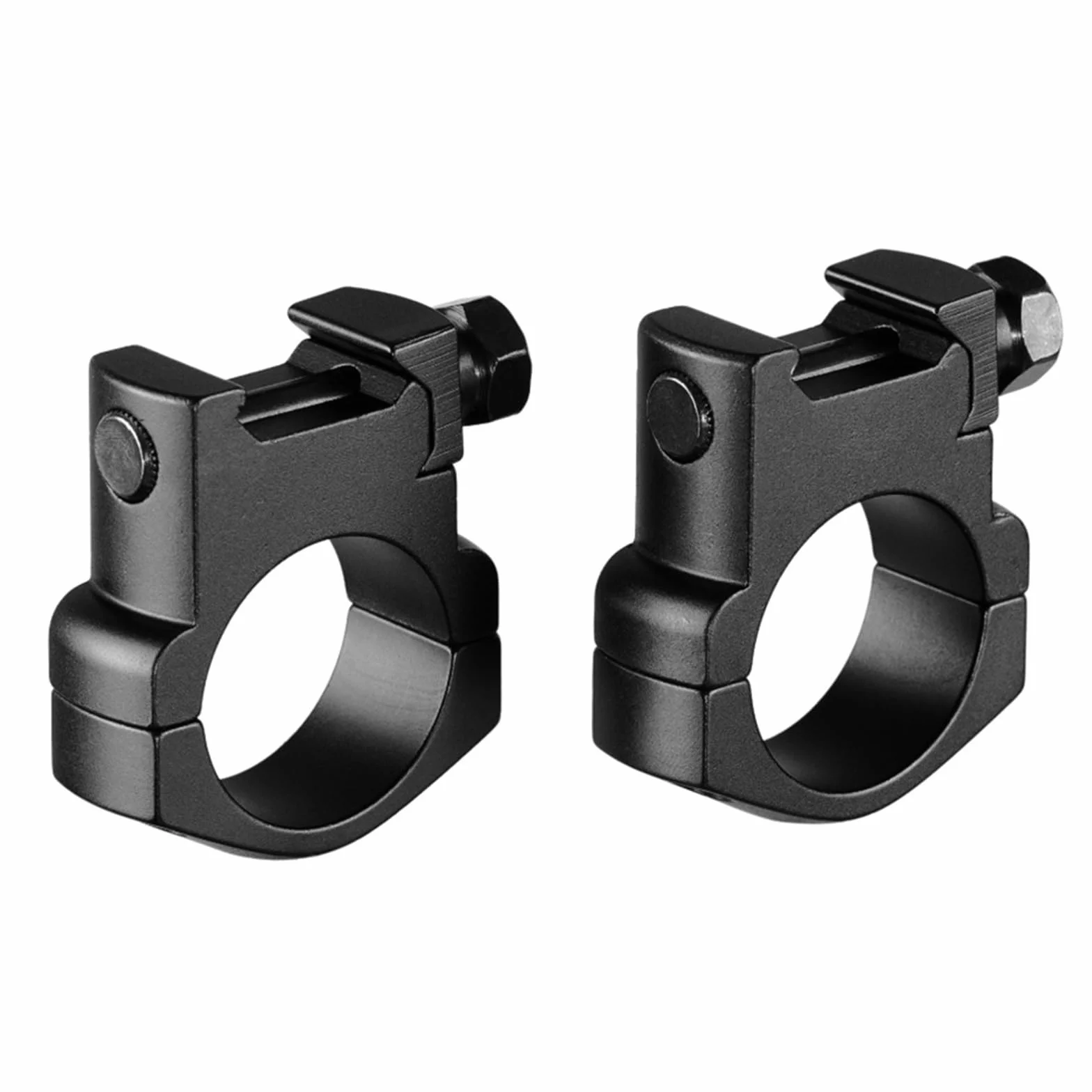Aleación De Aluminio Anillo De Fijación Estrecho Táctico De 30 Mm De Diámetro Para Riel Picatinny De 21 Mm