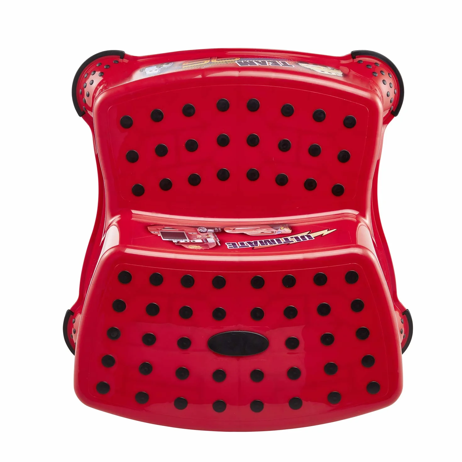 Keeeper Igor Taburete alzador 2 niveles antideslizante para niños 40x37x21 cm Rojo