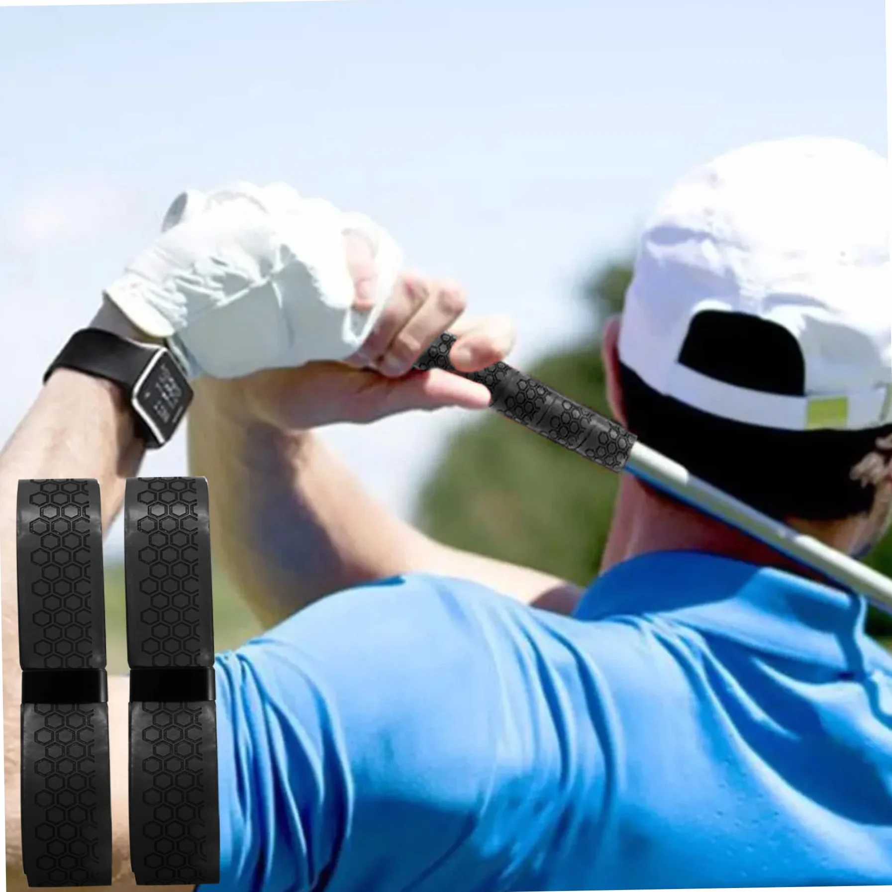 Cinta de Agarre para Bate de béisbol 40" Largo, 1,75 mm, Adhesiva, Repuesto para Mangos Antiguos