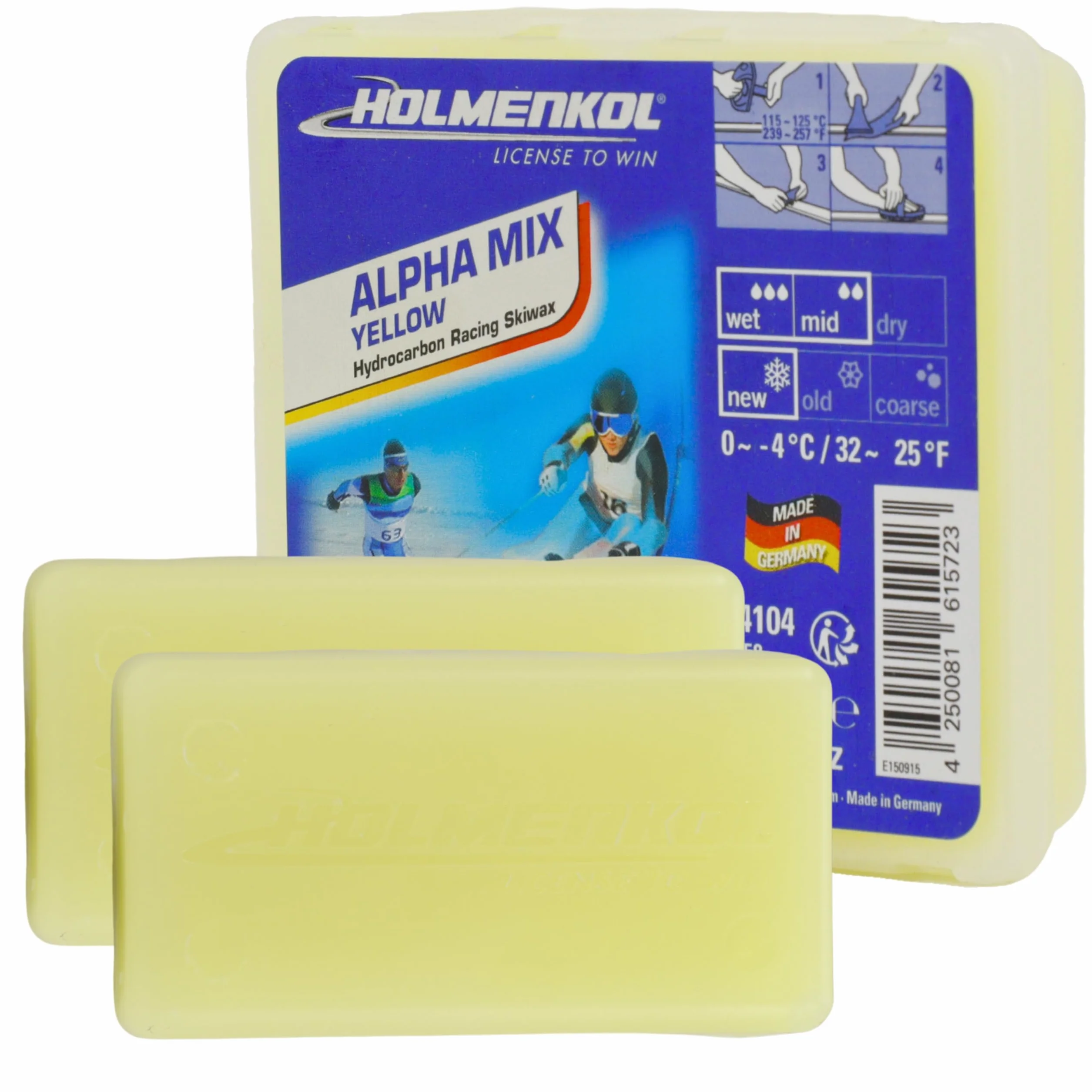 Holmenkol Wax Alpha Mix 2x35gr