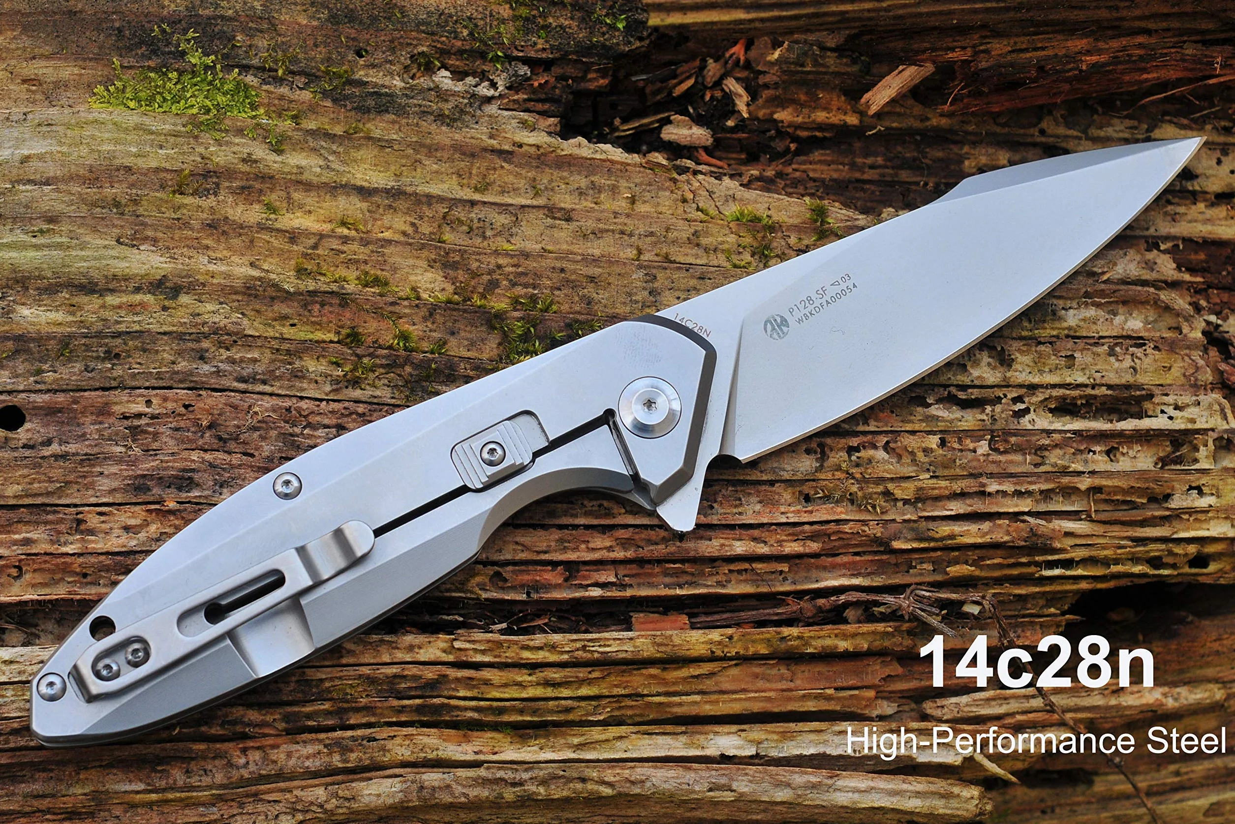 Ruike P831-sf P128 Para Hombre Plata 217 Mm