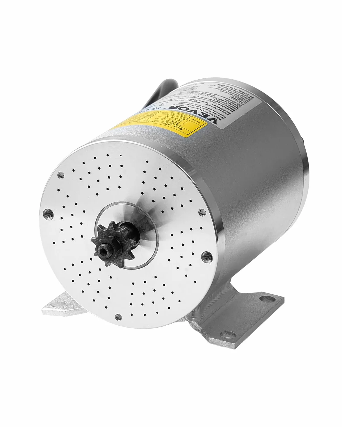 VEVOR Motor Eléctrico sin Escobillas de CC 1800 W 48 V 4500 RPM para Kart, Moto de Cross, Scooter, Bicicleta Eléctrica