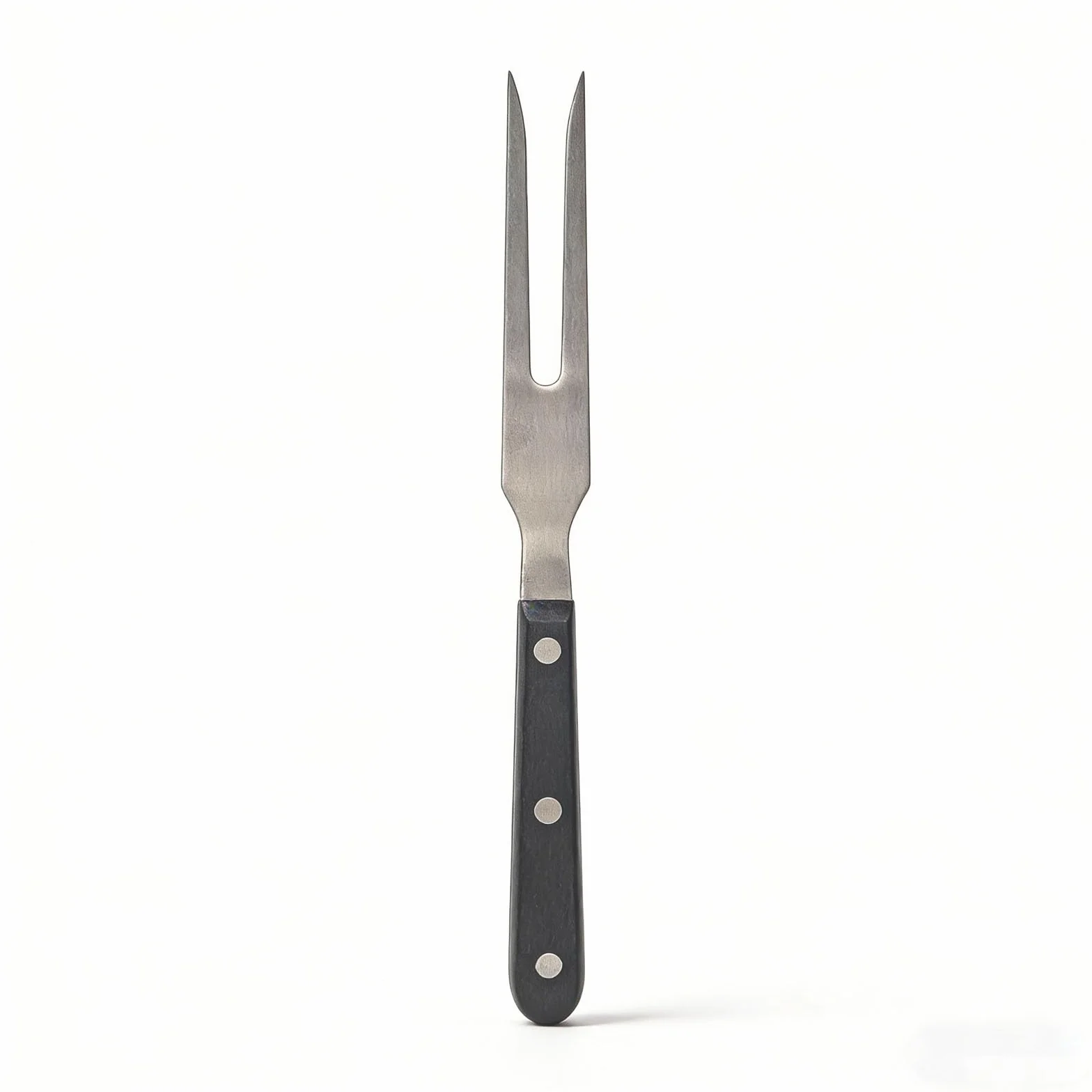 Tenedor de carne, tenedor para asar de 27 cm, con mango largo, adecuado para barbacoa, cerdo, pollo, carne de res, verduras