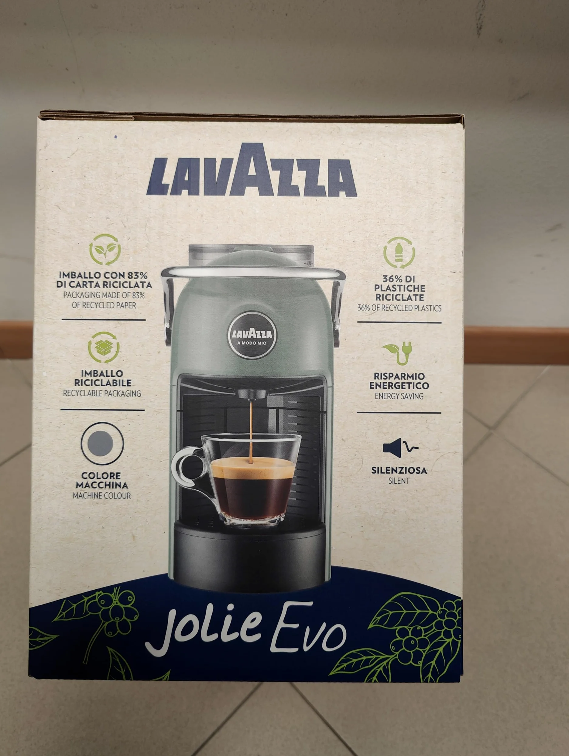 Lavazza A MODO MIO JOLIE EVO (GREY) (LM860) - Máquina de cápsulas espresso