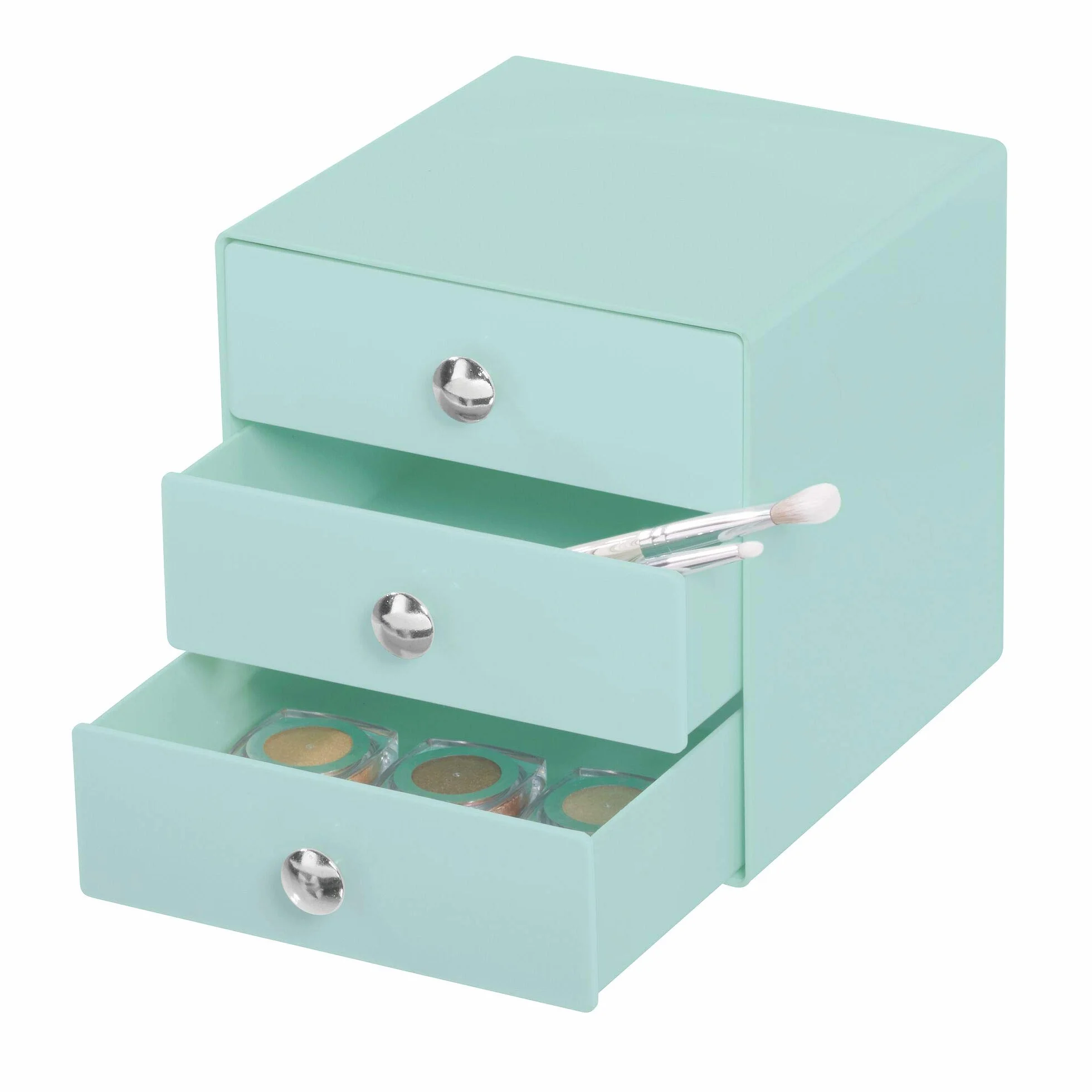iDesign Organizador de 3 Cajones Menta