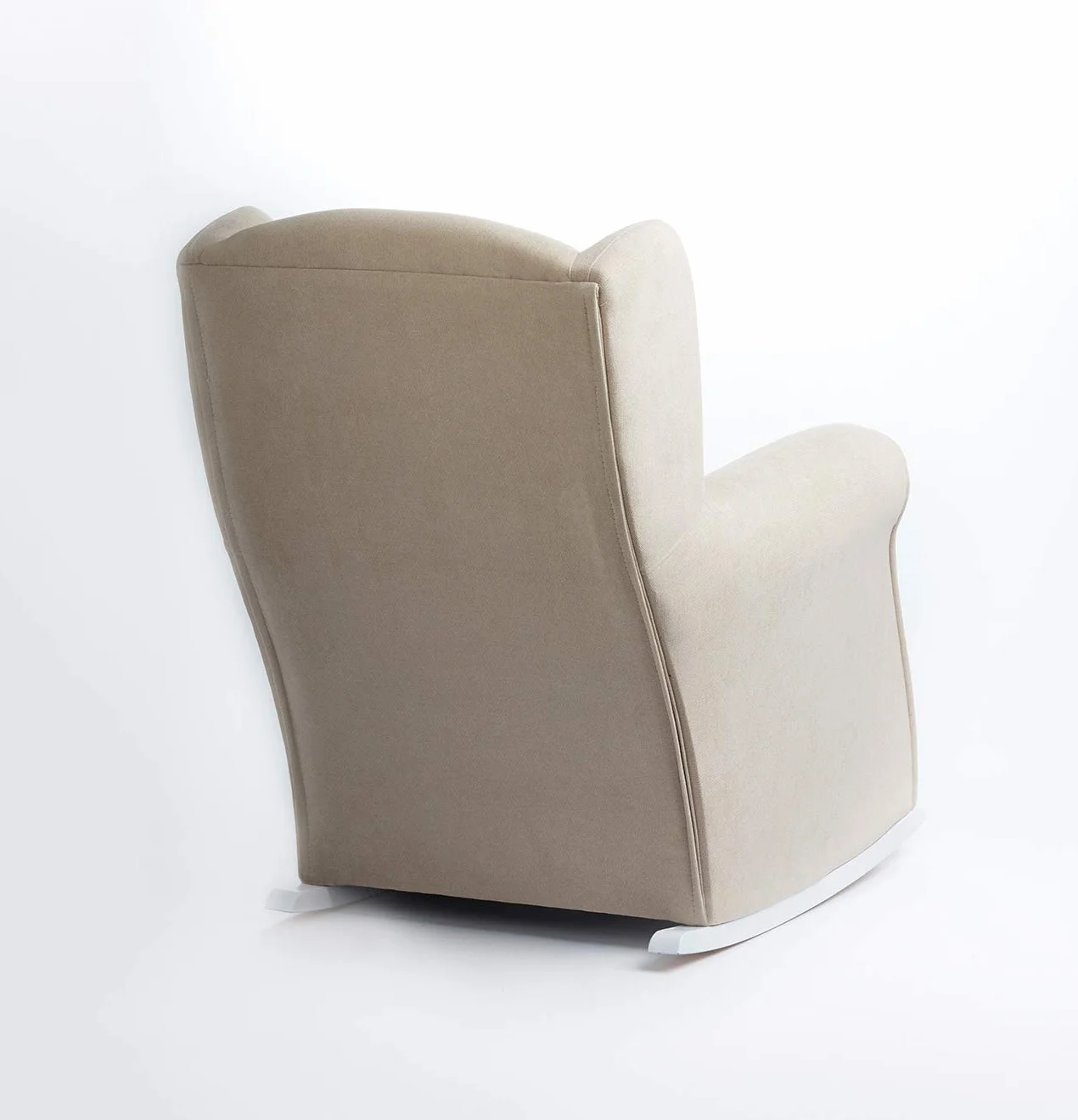 Sillón de Lactancia Mecedora Antimanchas 100x74x77 cm Beige