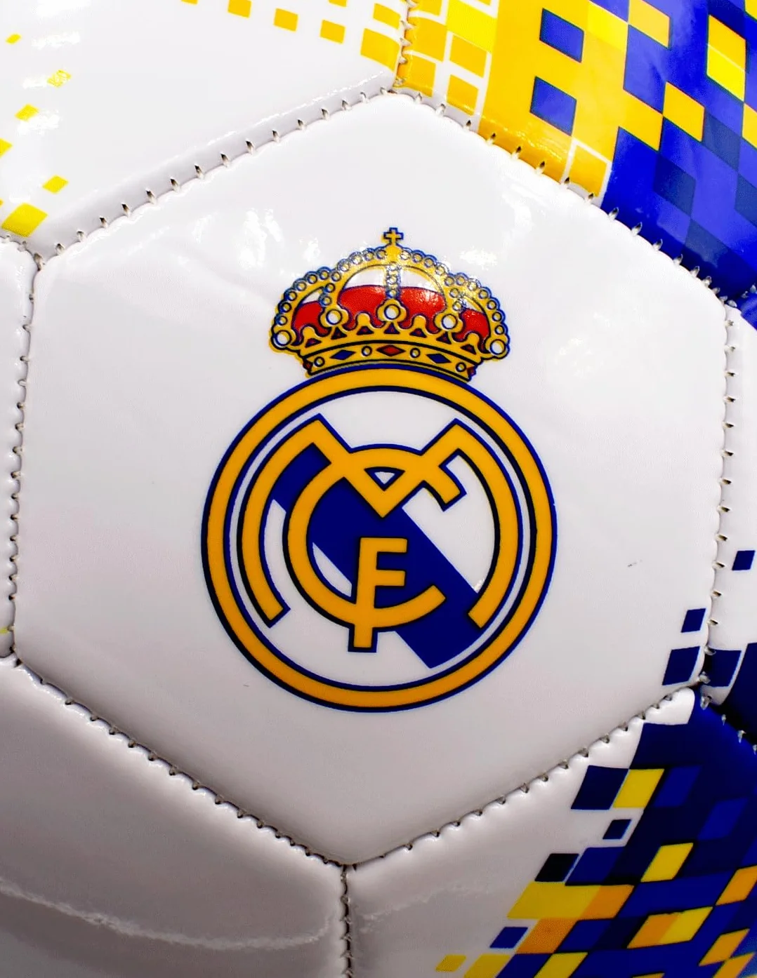 Real Madrid Balón Talla 5 Pixelado Oficial